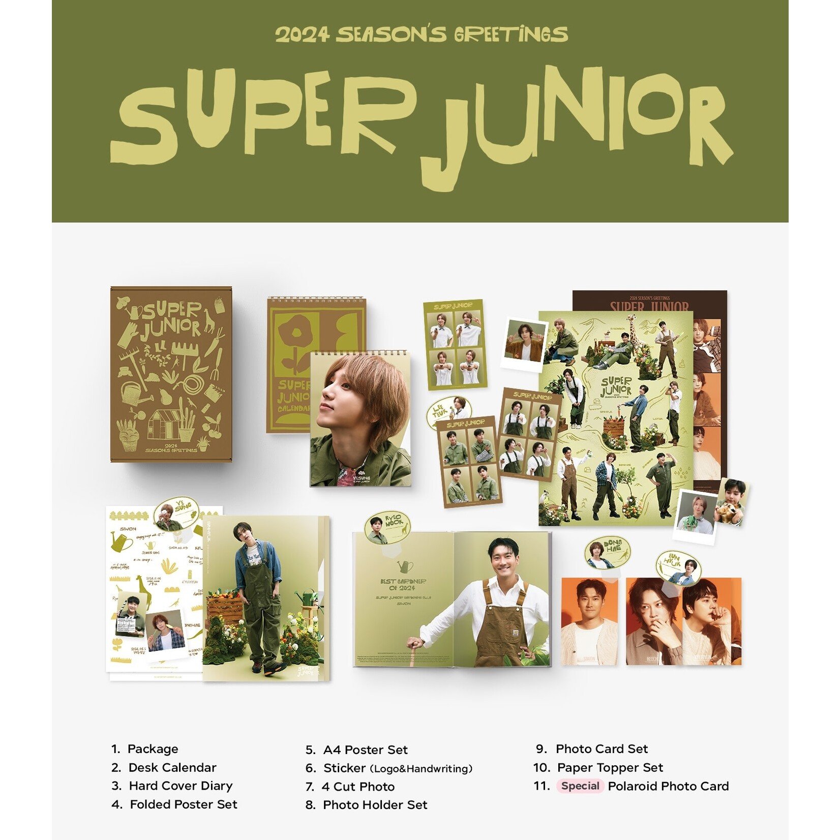 Super Junior SUPER JUNIOR – 2024 SUPER JUNIOR SEASON'S GREETINGS