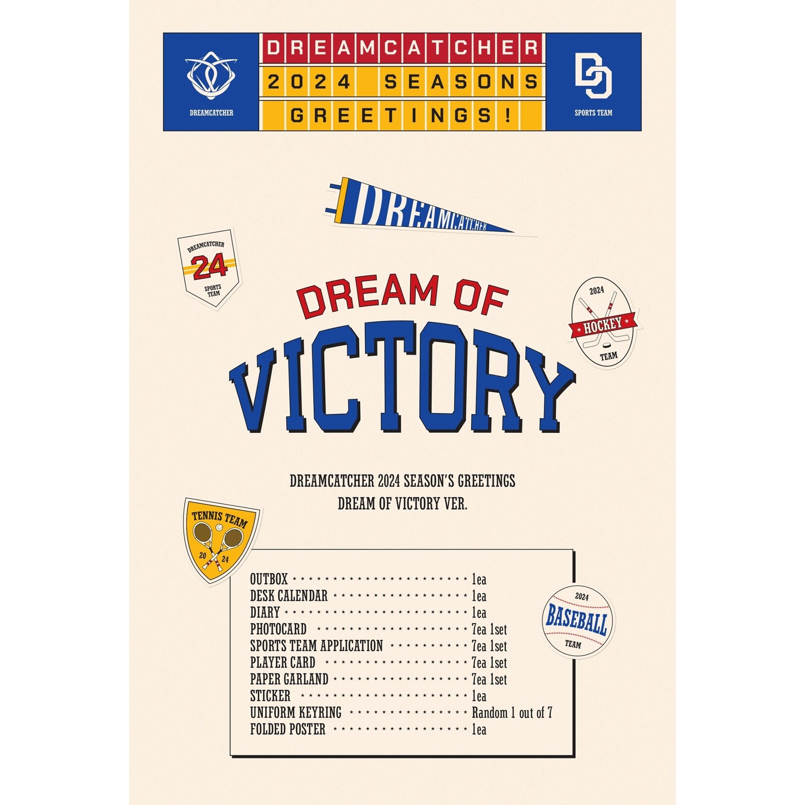 Dreamcatcher [Summer Sale] DREAMCATCHER - 2024 SEASON’S GREETINGS [DREAM OF VICTORY Ver.]