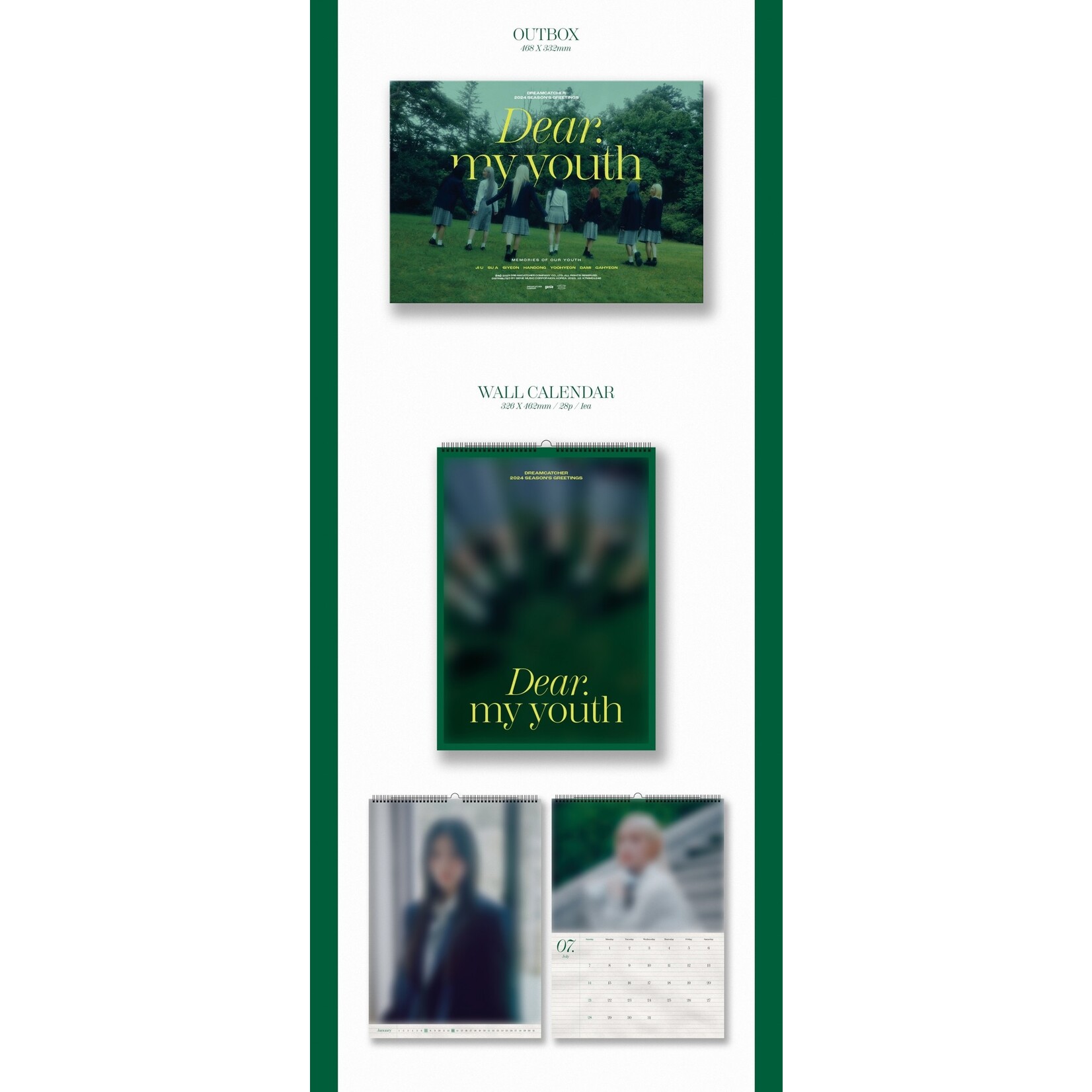 Dreamcatcher DREAMCATCHER - 2024 SEASON’S GREETINGS [Dear. my youth]