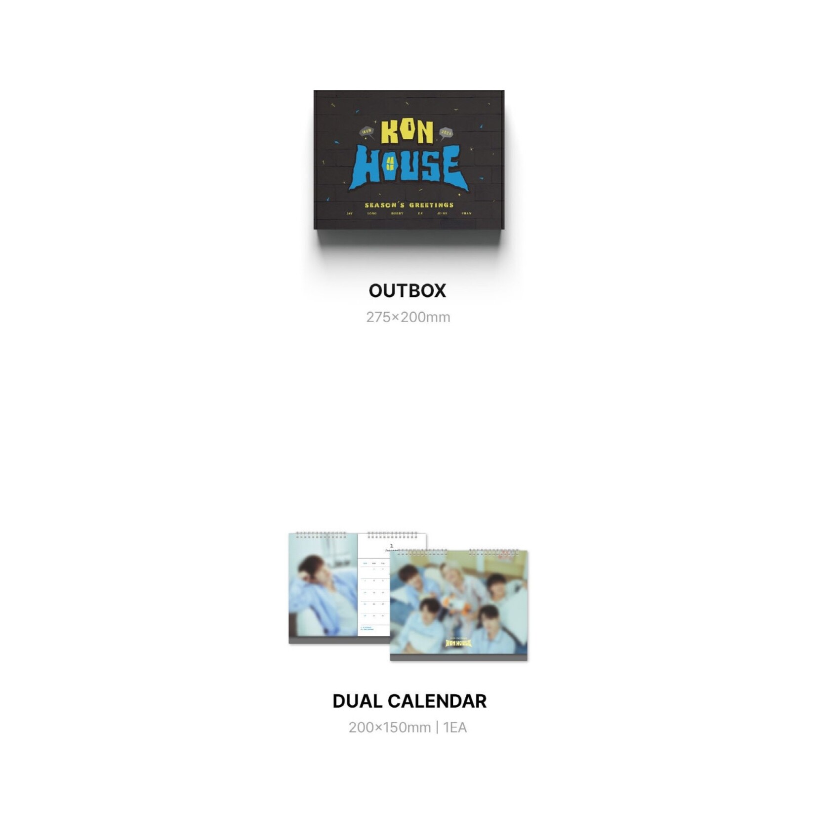 iKon [Summer Sale] iKON - 2024 iKON SEASON'S GREETINGS [KON HOUSE]