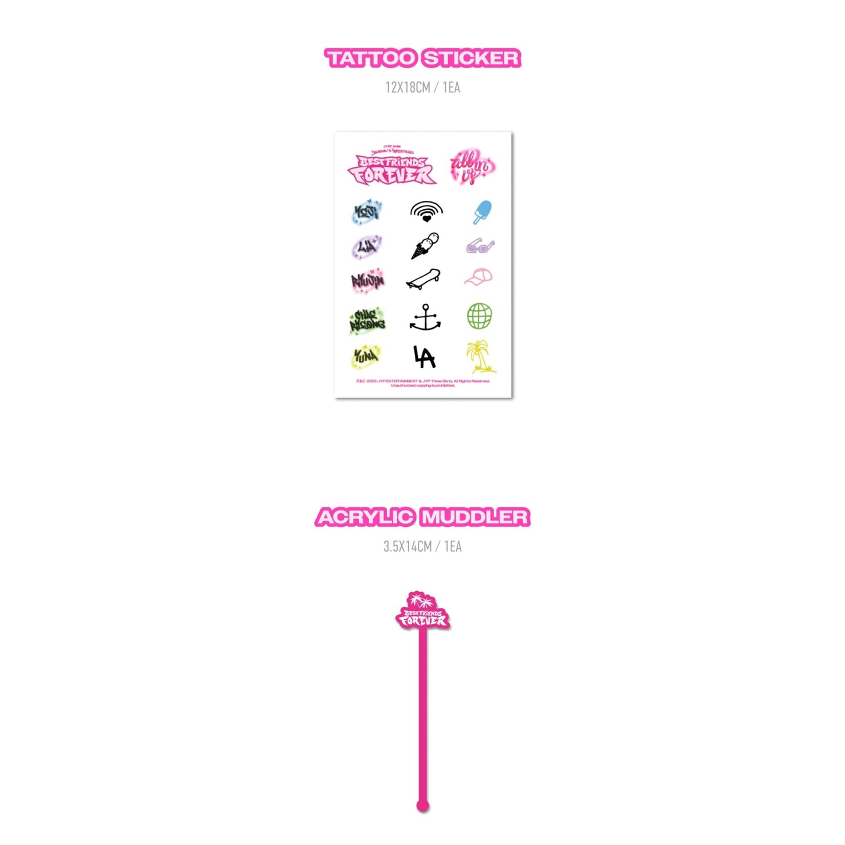 Itzy ITZY - 2024 Season’s Greetings [Best Friends Forever] + JYP shop Gift (JYP)