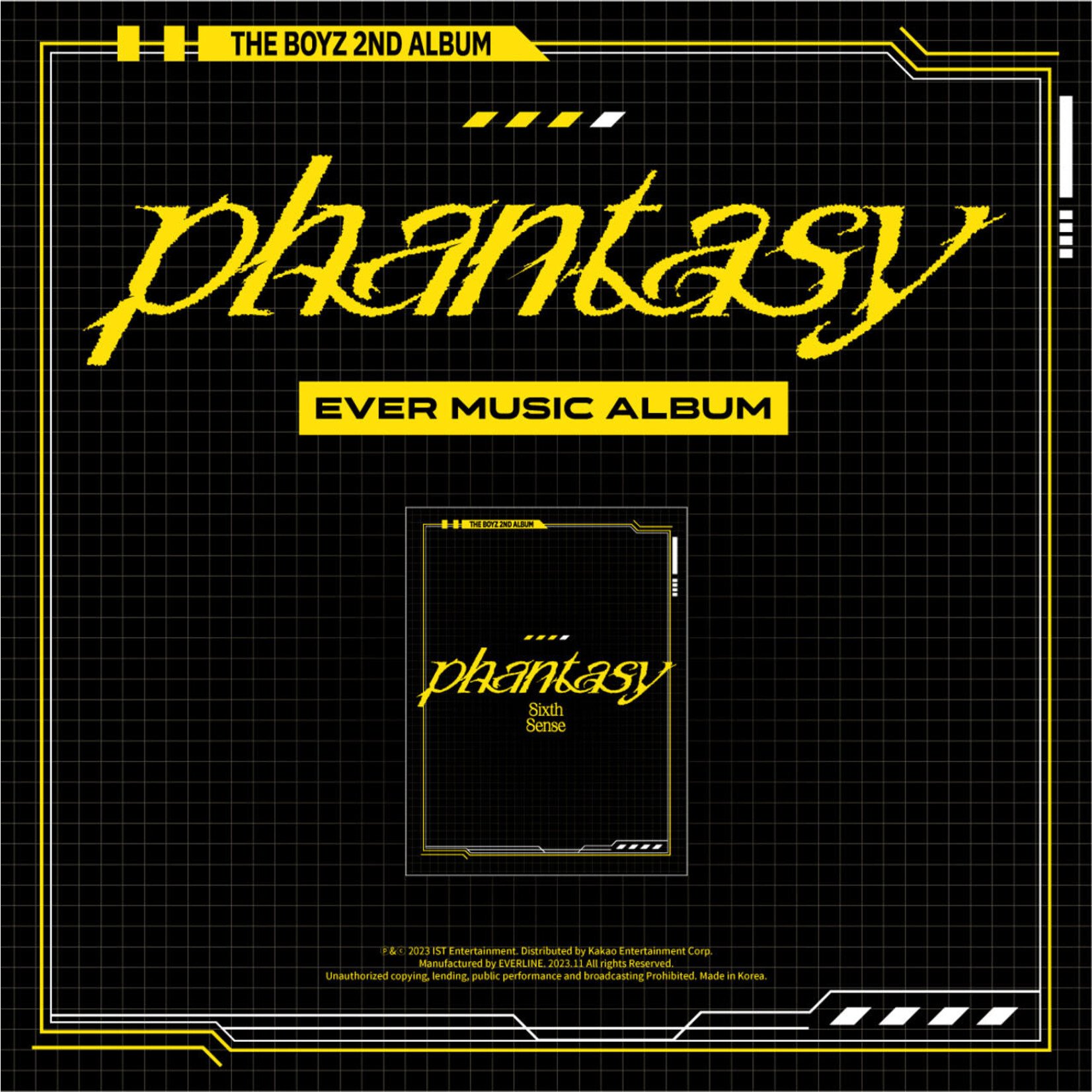 The Boyz THE BOYZ - 2ND ALBUM [PHANTASY] Pt.2 Sixth Sense (EVER ver.)