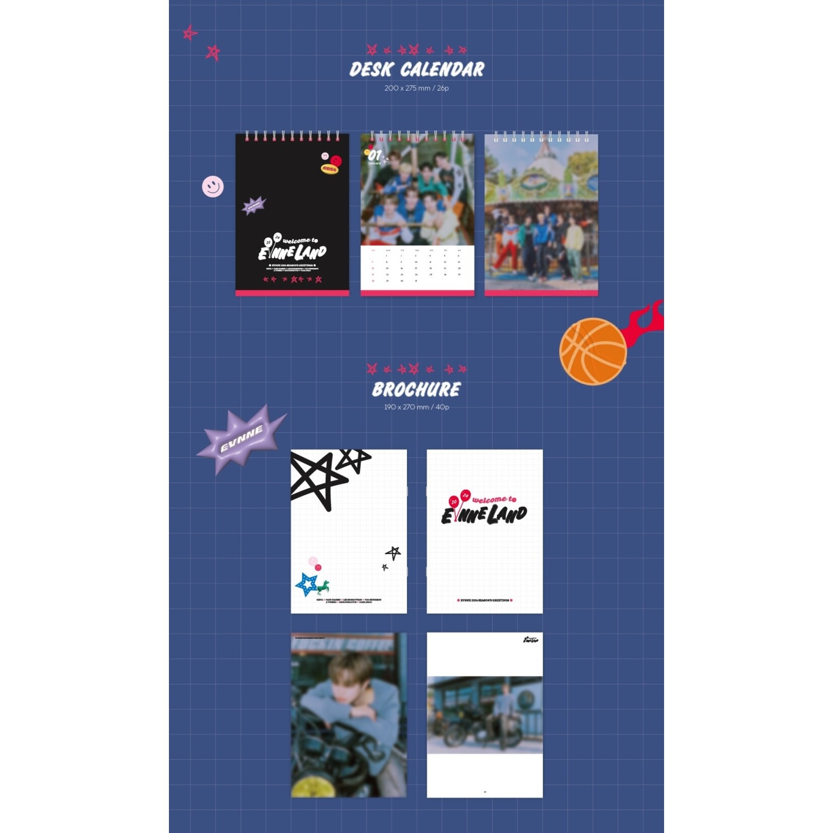 EVNNE [Summer Sale] EVNNE - 2024 SEASON'S GREETINGS [WELCOME TO EVNNE LAND] + Random Photocard (EVERLINE)