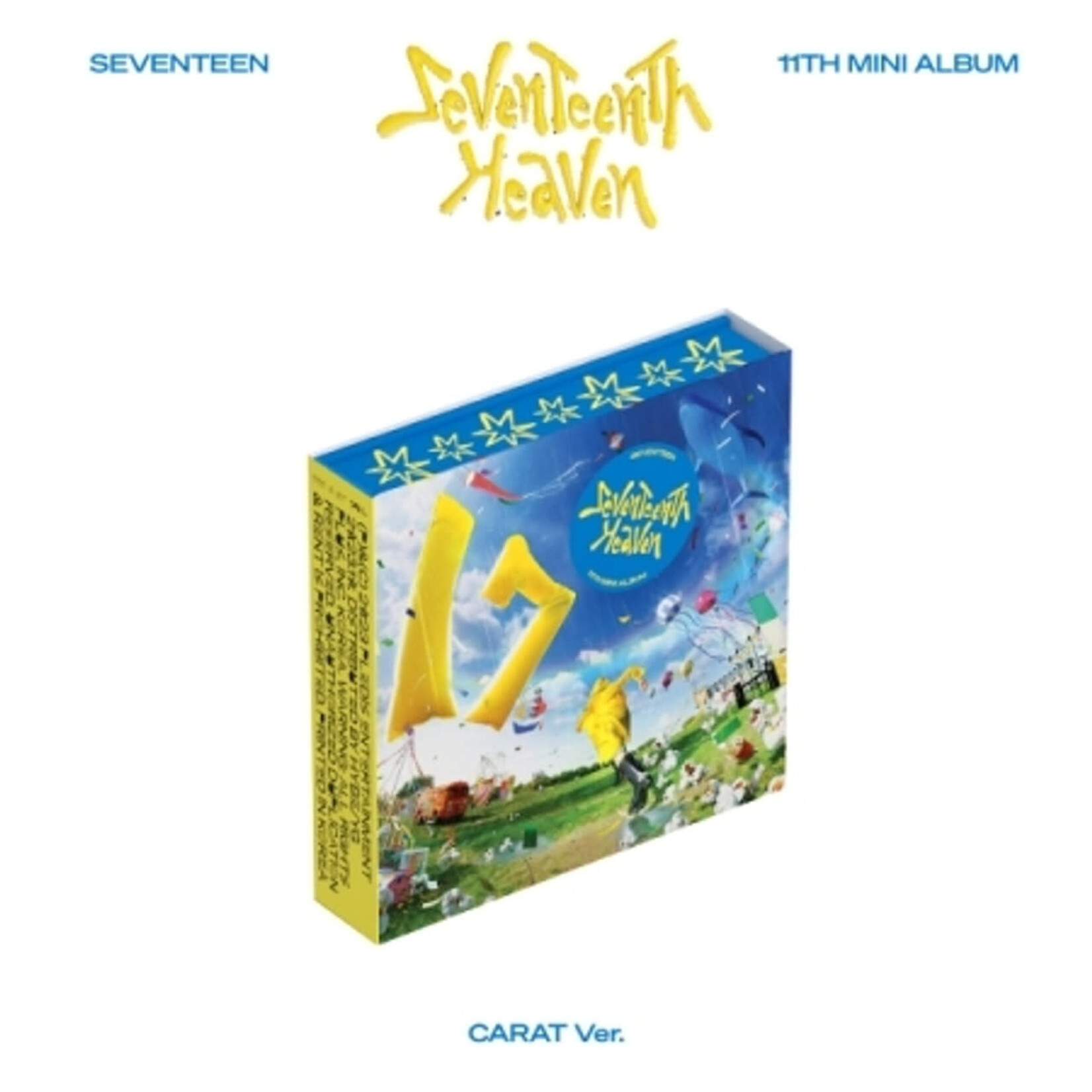 Seventeen SEVENTEEN - 11th Mini Album [SEVENTEENTH HEAVEN] (Carat Random Ver.) + Random Photocard (KPM)