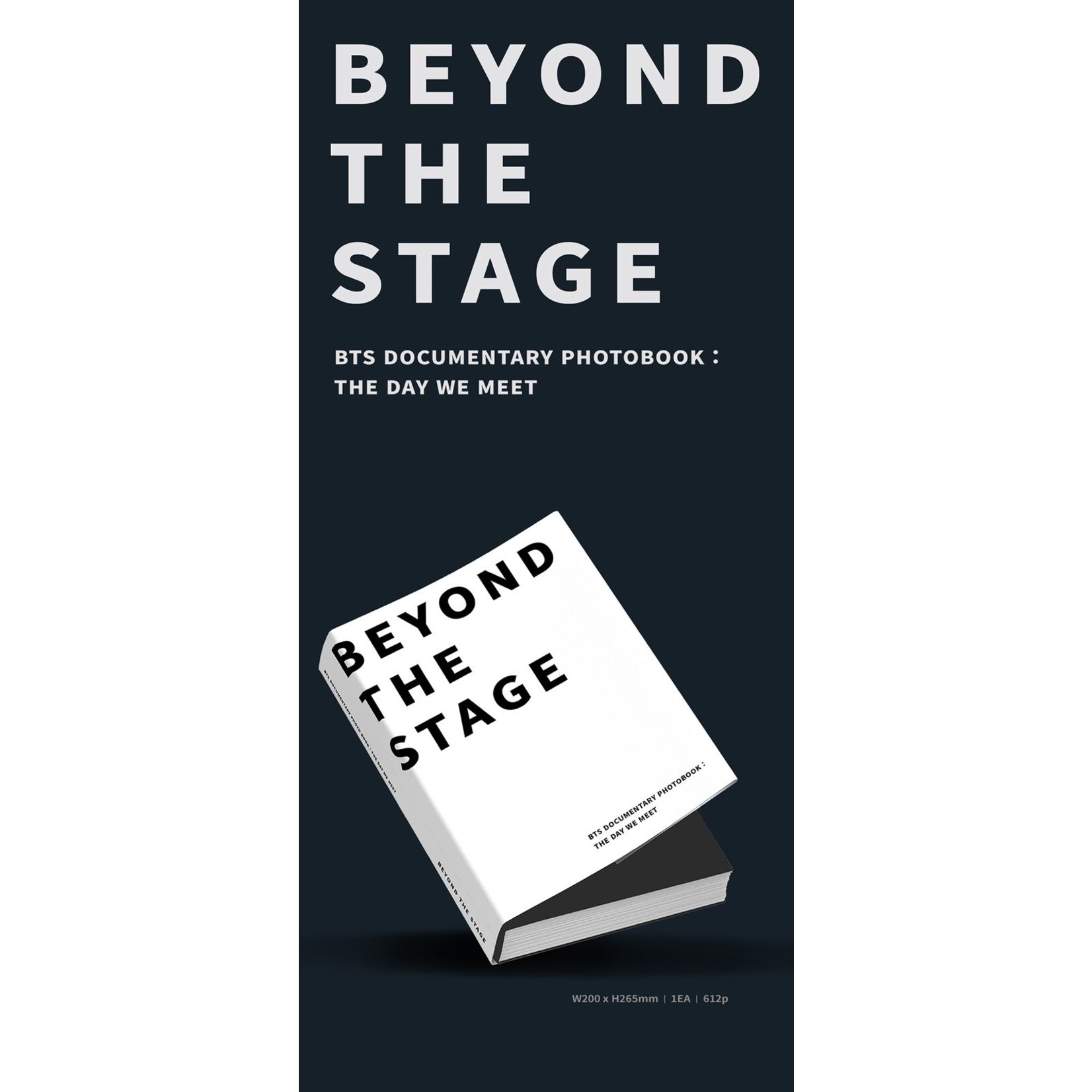 BTS BTS - ‘BEYOND THE STAGE’ BTS DOCUMENTARY PHOTOBOOK : THE DAY WE MEET + Weverse Gift (WS)