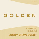 BTS [LUCKY DRAW2] JUNGKOOK (BTS) - GOLDEN (Random Ver.) + Random Photocard (SW)