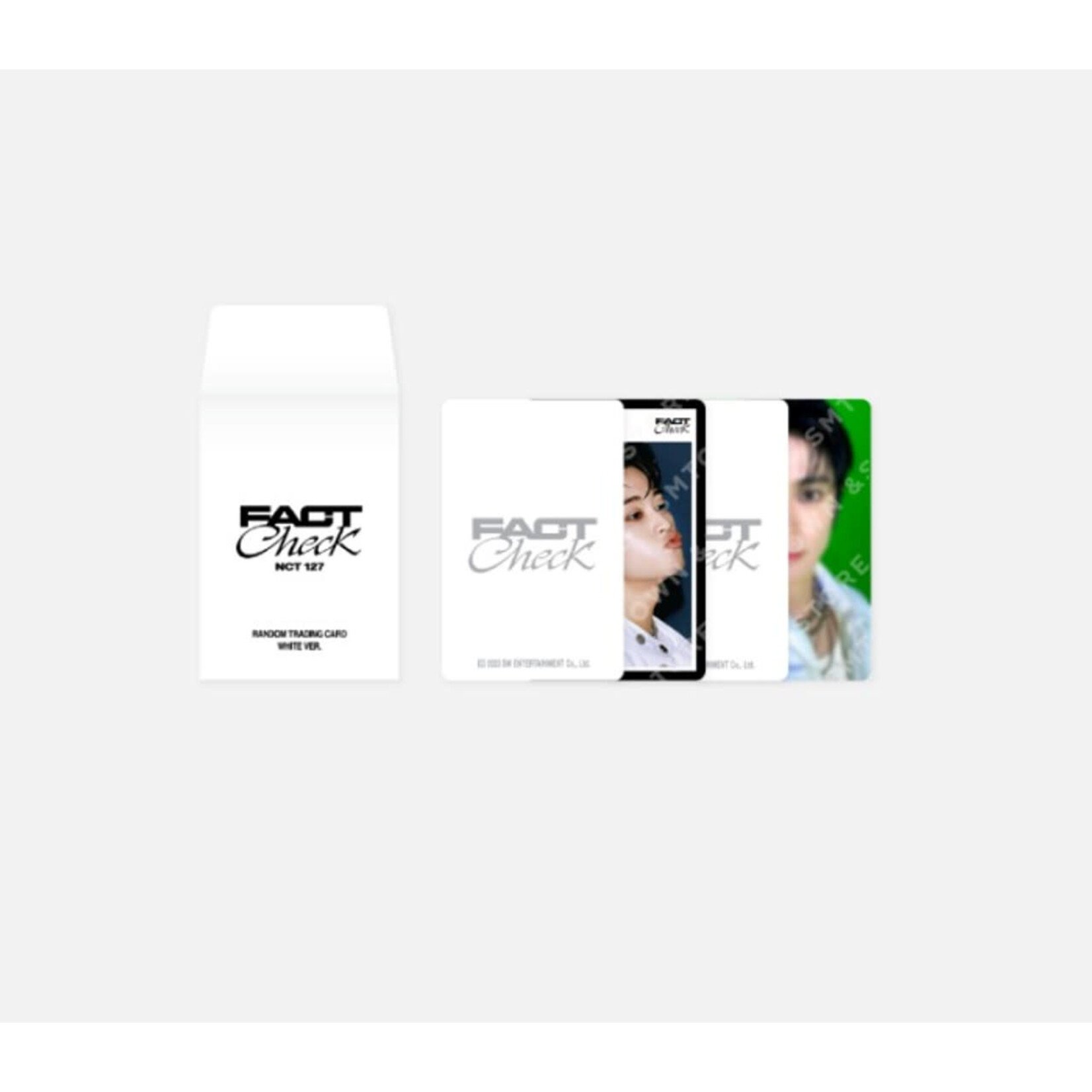 NCT NCT 127 - [Fact Check] RANDOM TRADING CARD SET_WHITE VER.