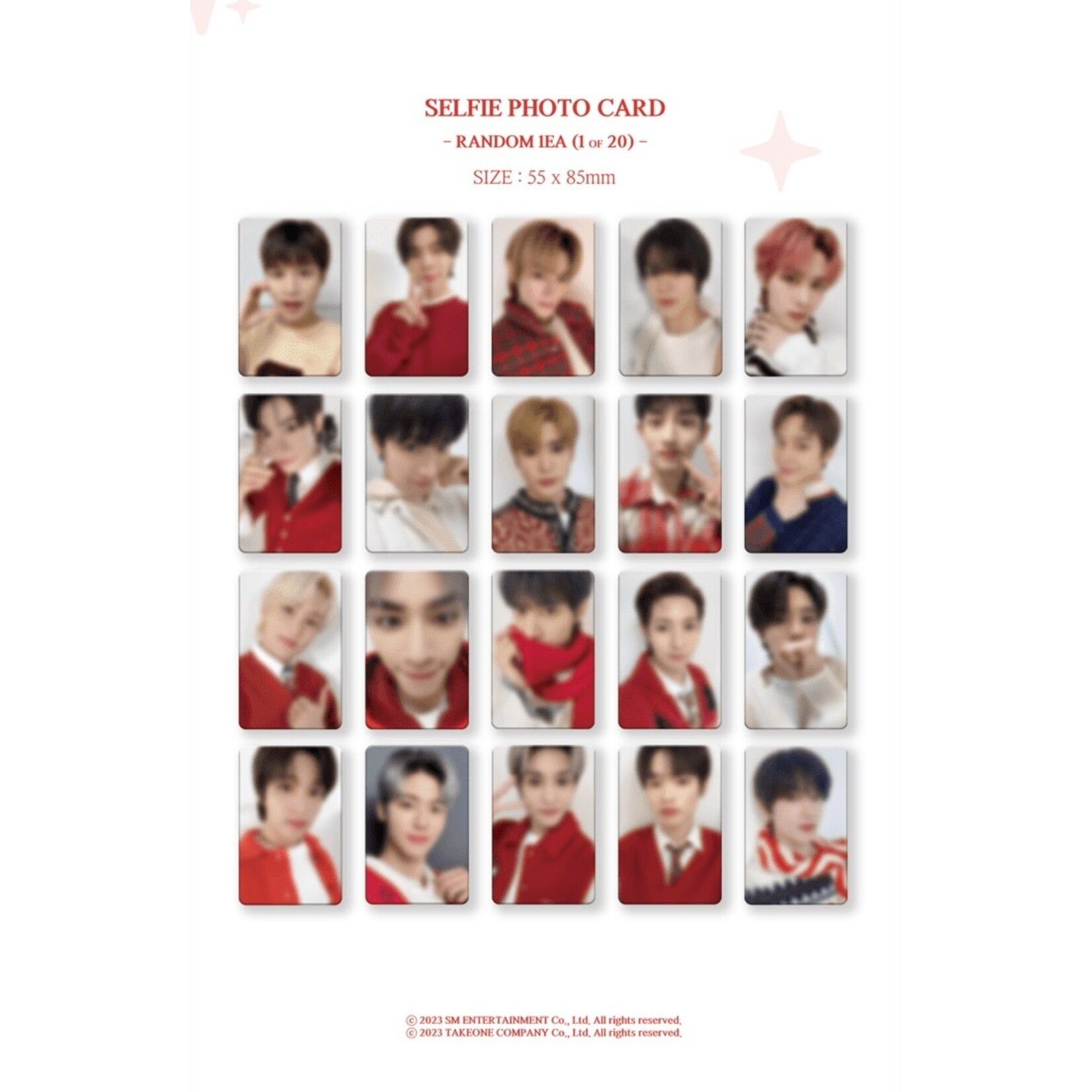 NCT [Summer Sale] NCT - NCT ZONE COUPON CARD CHRISTMAS ver.