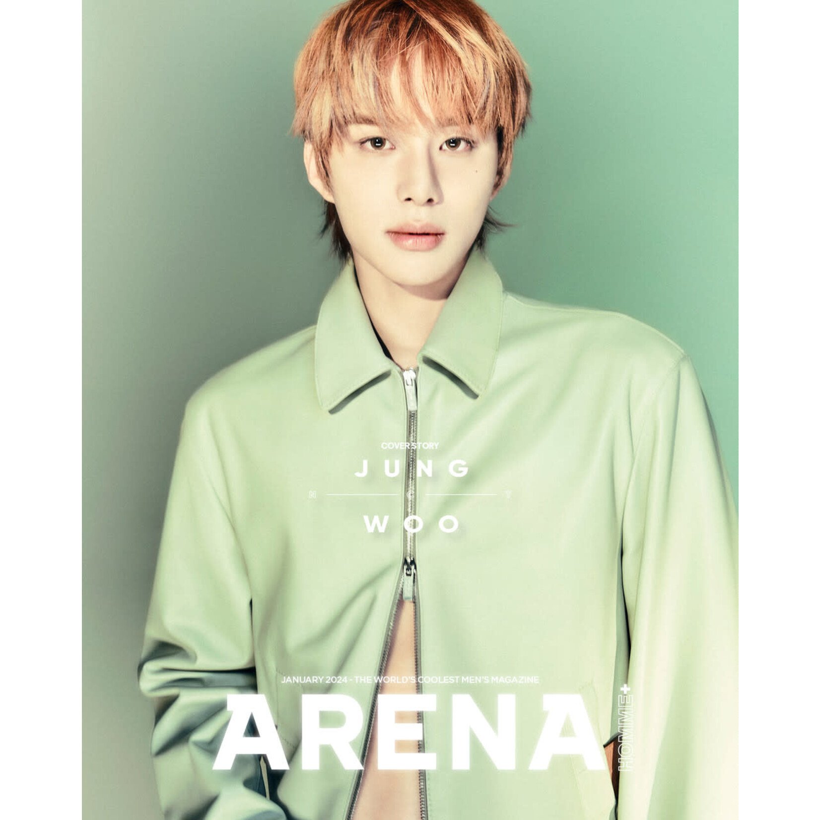 NCT JUNGWOO (NCT) - JANUARY 2024 [ARENA HOMME] (B ver)