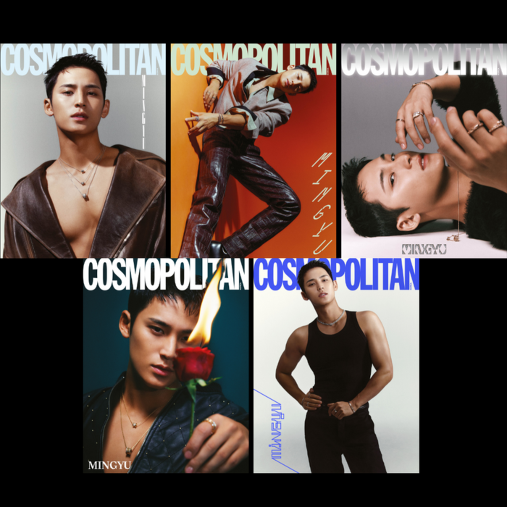 Seventeen MINGYU (SEVENTEEN) - DECEMBER 2023 [COSMOPOLITAN]