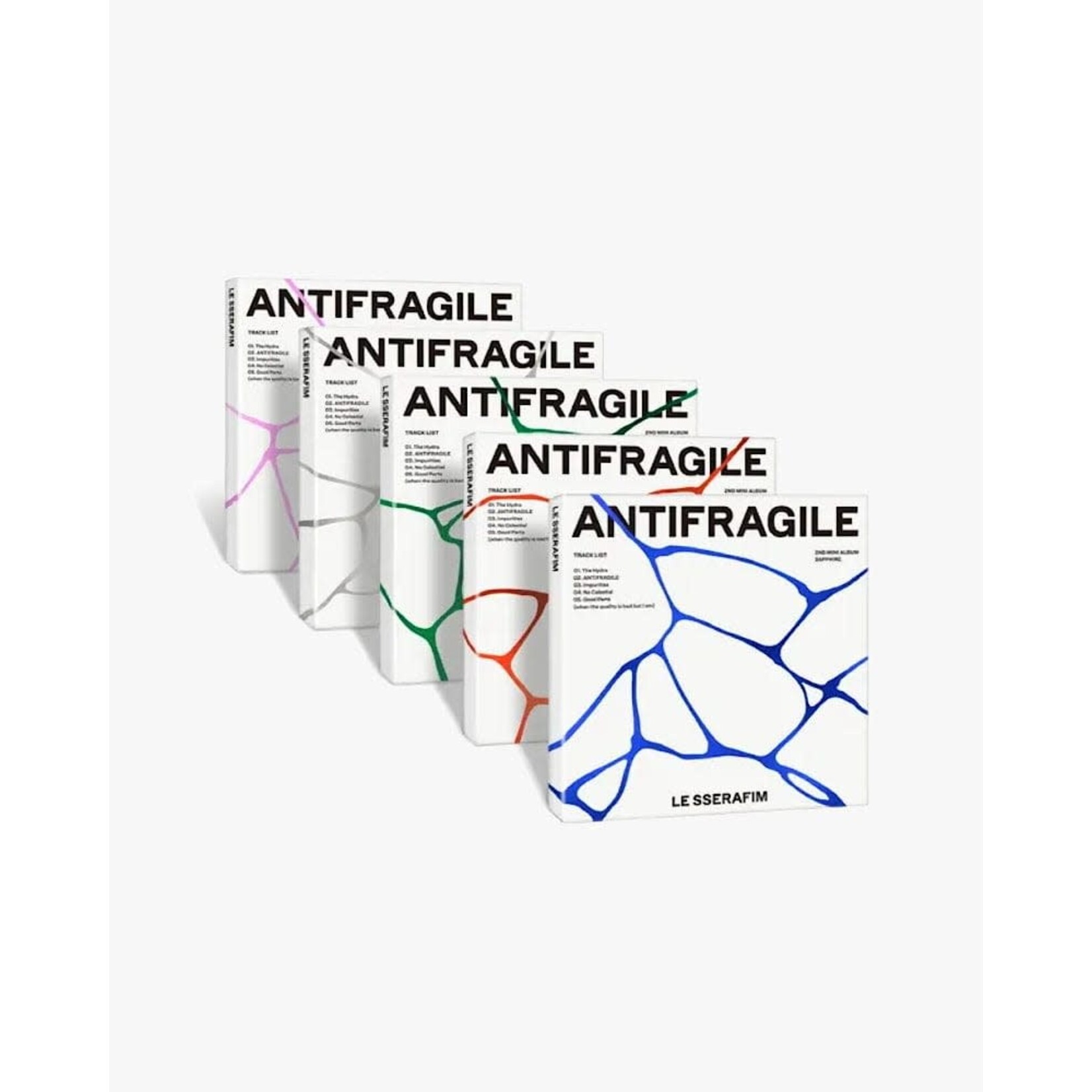 Le Sserafim LE SSERAFIM - [ANTIFRAGILE] (COMPACT Random Ver.)