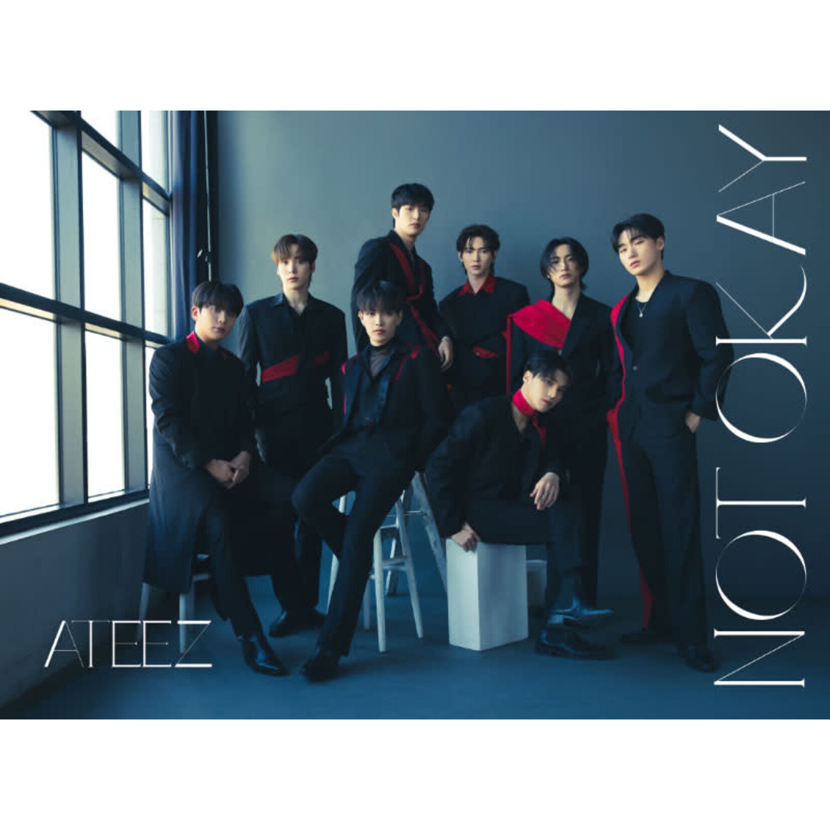 ATEEZ [Summer Sale] ATEEZ - NOT OKAY (CD+PHOTOBOOK) LIMITED A (Japanese Ver.)