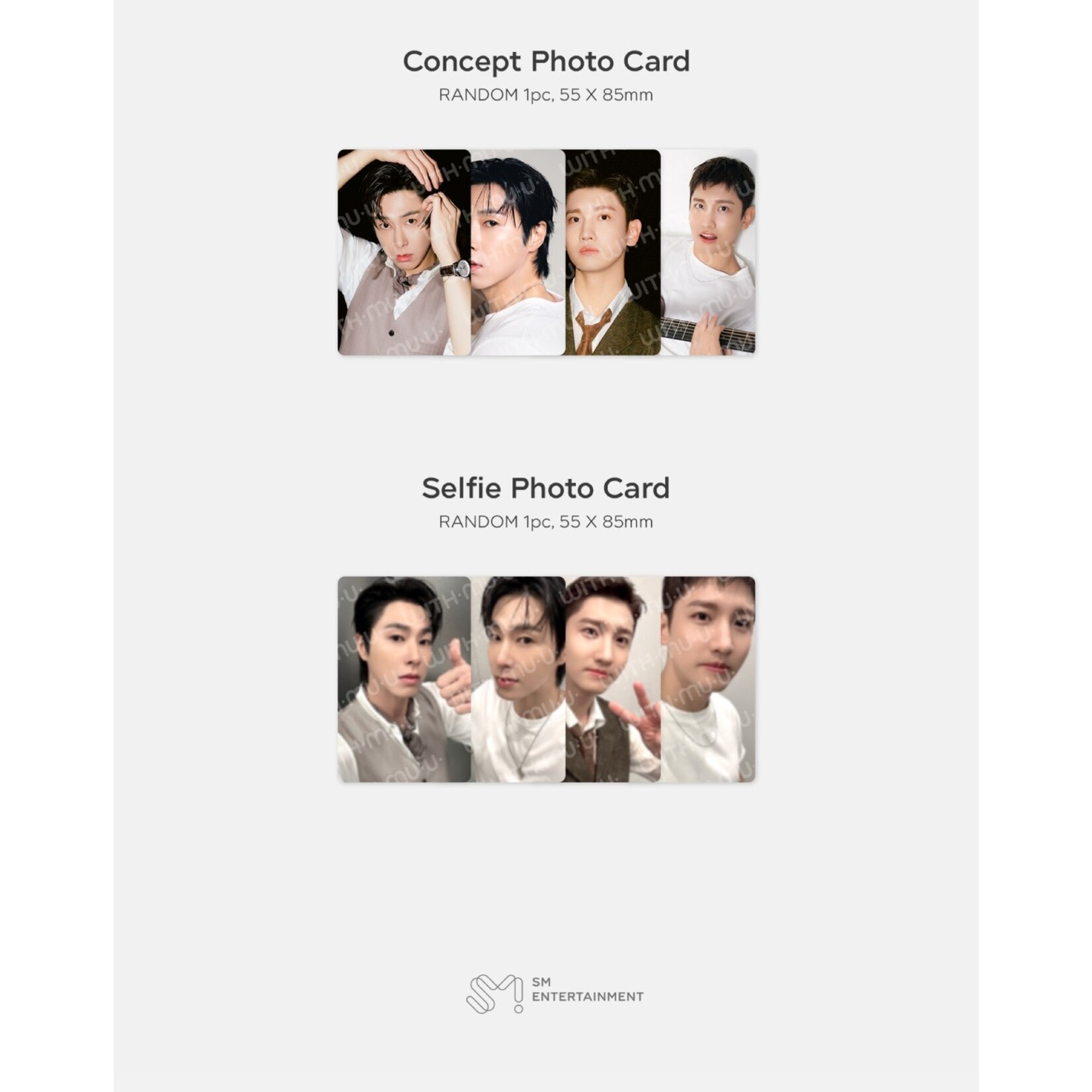 TVXQ [Summer Sale] TVXQ! - 12 RANDOM TRADING CARD SET / 2024 SEASON'S GREETINGS OFFICIAL MD