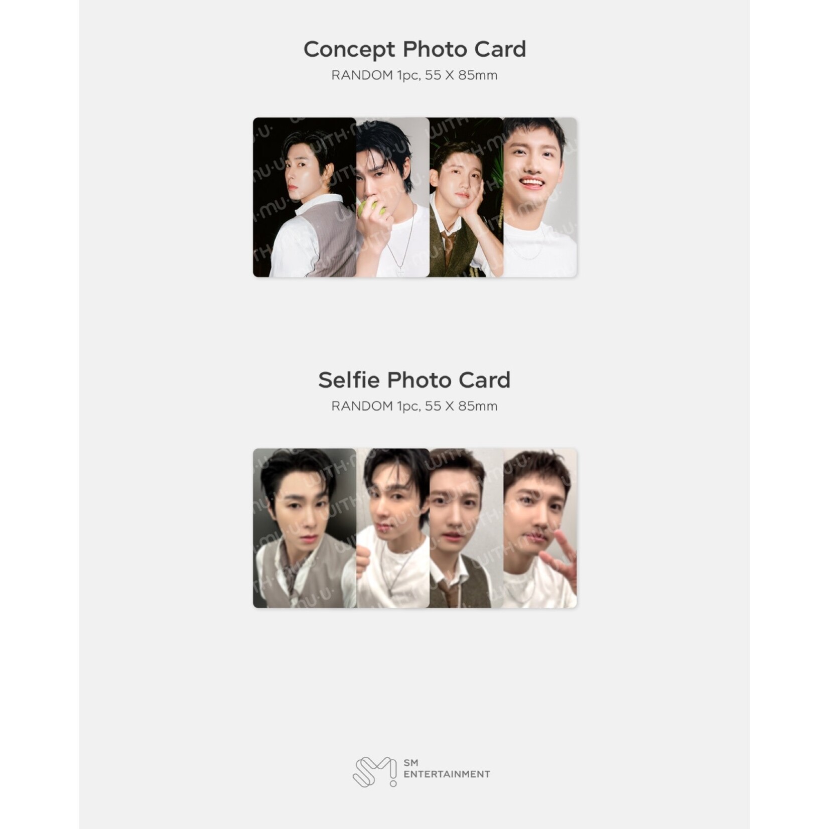 TVXQ [Summer Sale] TVXQ! - 12 RANDOM TRADING CARD SET / 2024 SEASON'S GREETINGS OFFICIAL MD