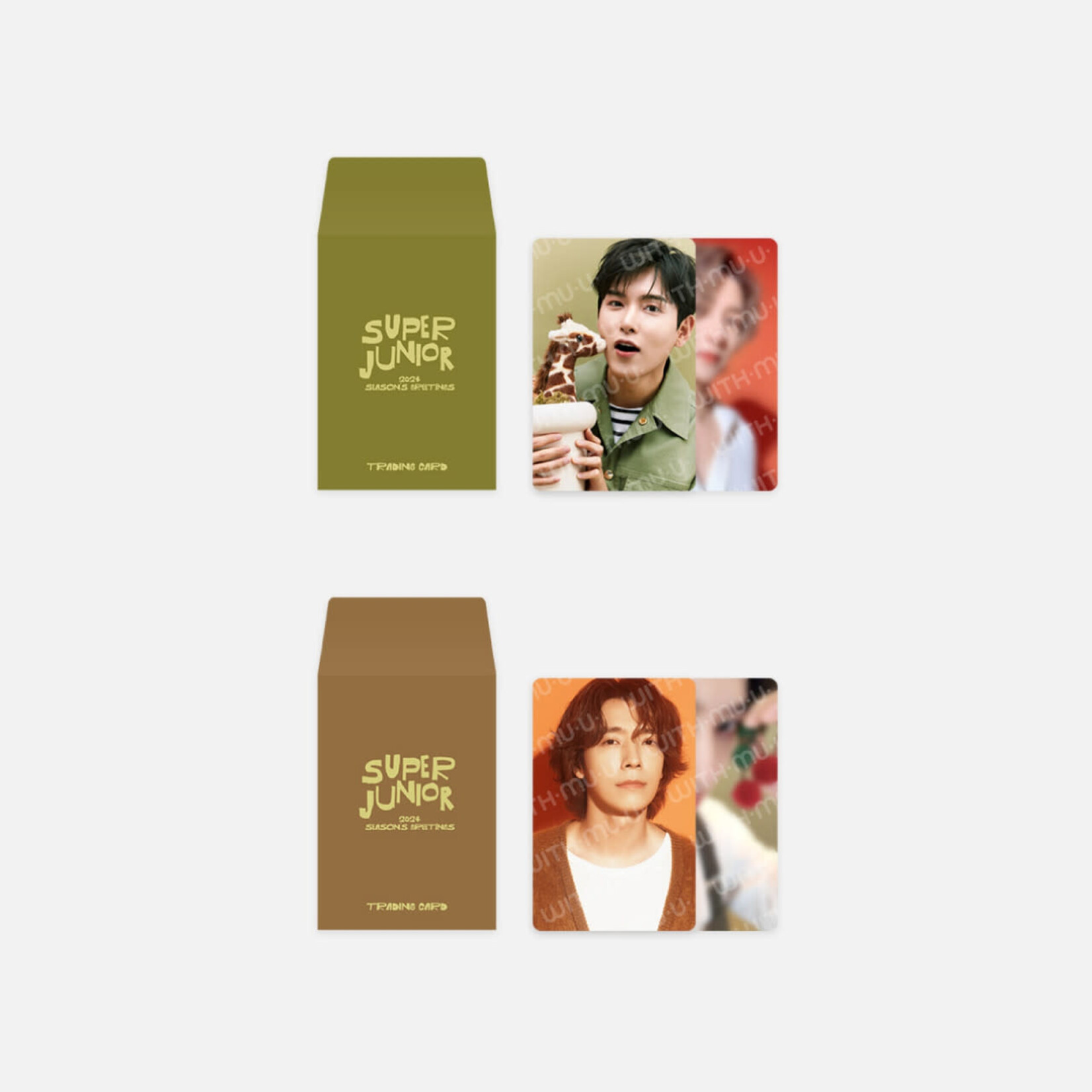 SUPER JUNIOR - 13 RANDOM TRADING CARD SET / 2024 SEASON'S GREETINGS OFFICIAL MD