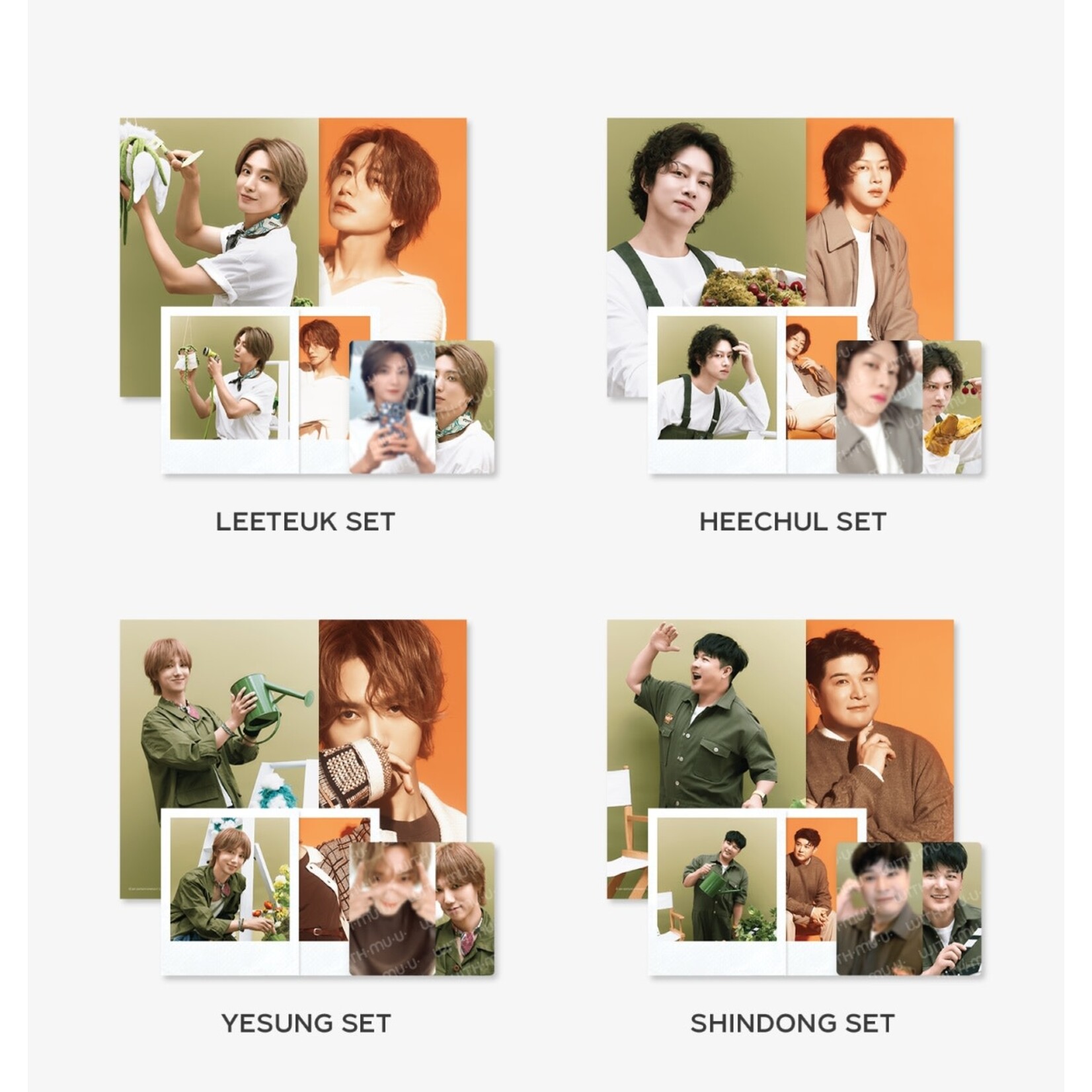 [Summer Sale] SUPER JUNIOR - PHOTO PACK / 2024 SEASON'S GREETINGS OFFICIAL MD