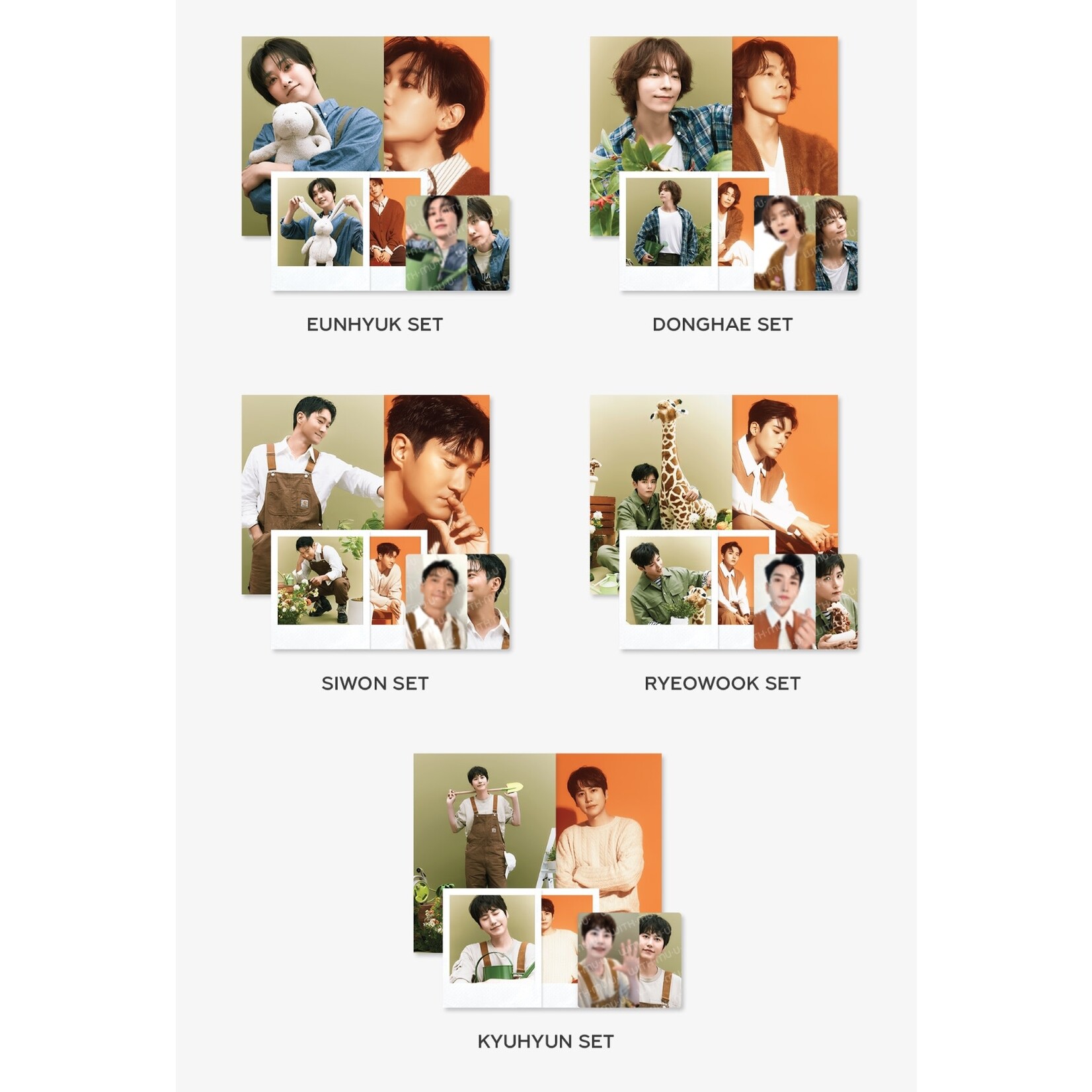 Super Junior [Summer Sale] SUPER JUNIOR - PHOTO PACK / 2024 SEASON'S GREETINGS OFFICIAL MD