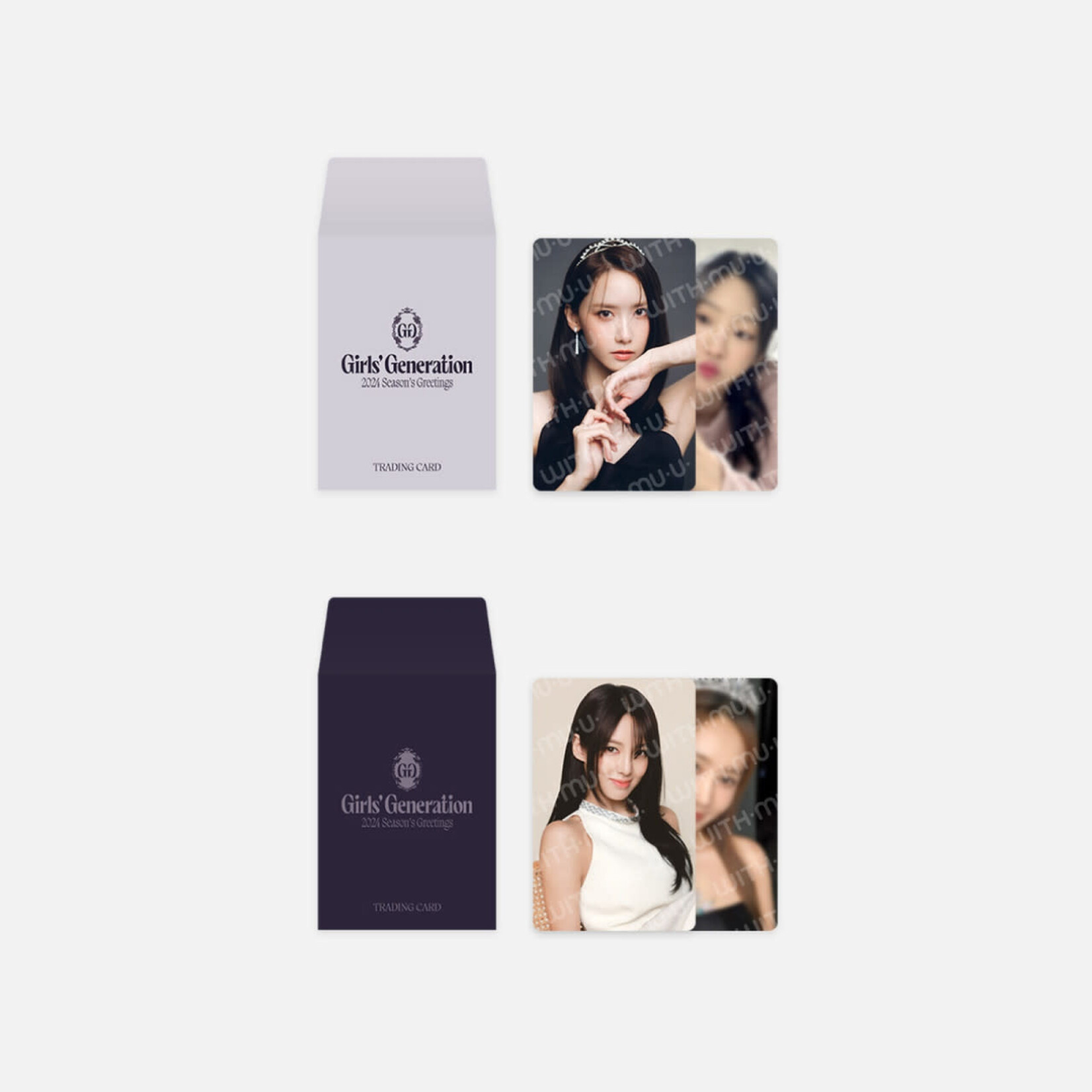 Girl's Generation GIRL'S GENERATION - 12 RANDOM TRADING CARD SET / 2024 SEASON'S GREETINGS OFFICIAL MD