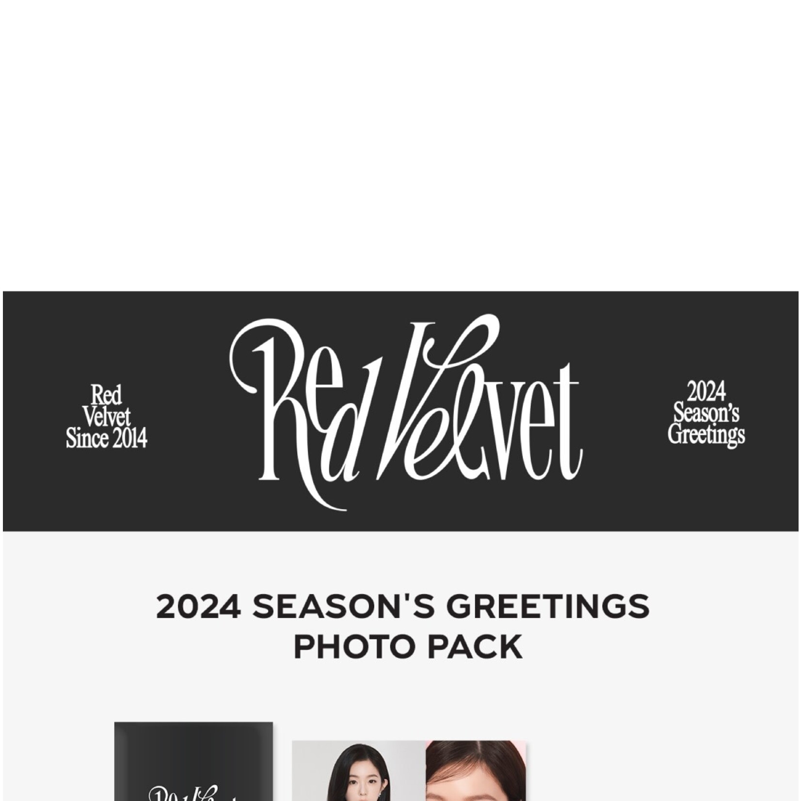 Red Velvet RED VELVET - PHOTO PACK / 2024 SEASON'S GREETINGS OFFICIAL MD