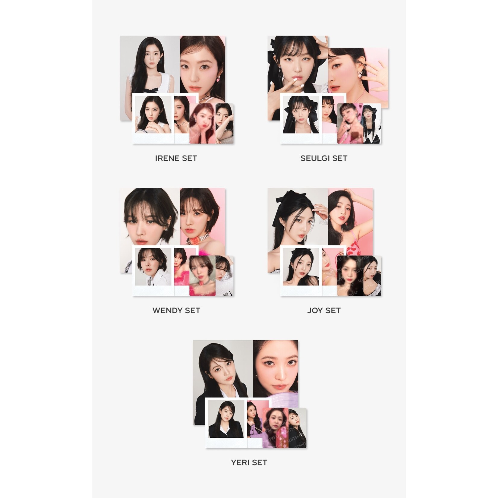 Red Velvet RED VELVET - PHOTO PACK / 2024 SEASON'S GREETINGS OFFICIAL MD