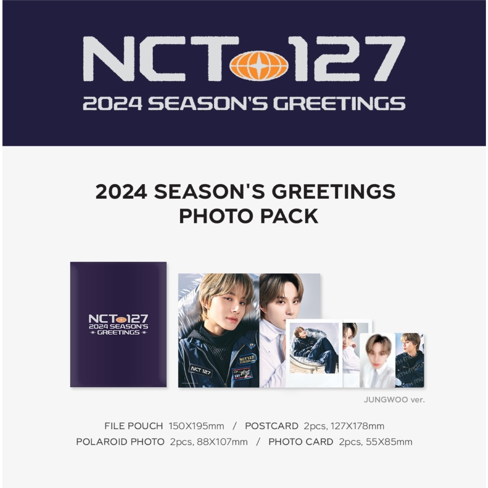 NCT NCT127 - PHOTO PACK / 2024 SEASON'S GREETINGS OFFICIAL MD