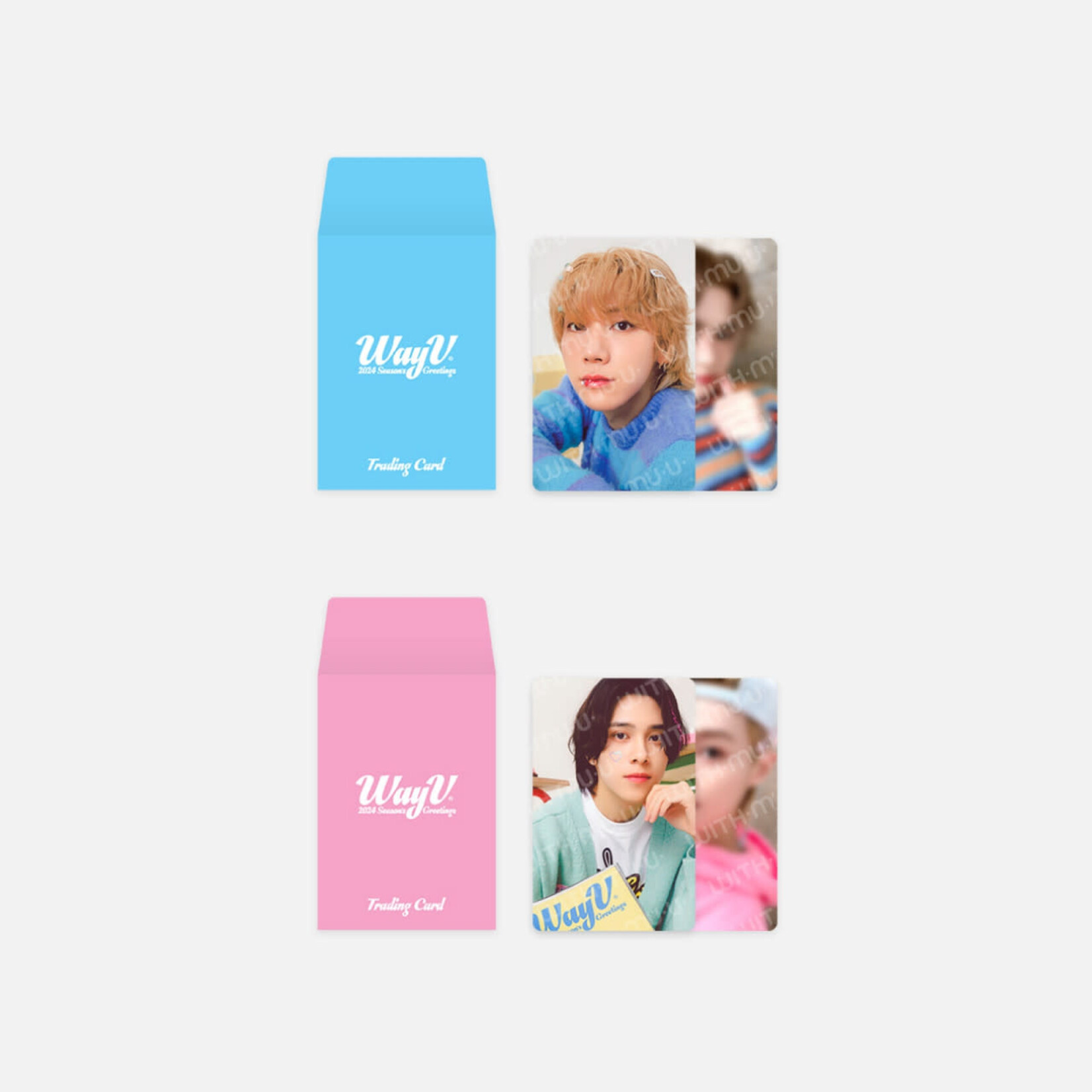 NCT [Summer Sale] WayV - 12 RANDOM TRADING CARD SET / 2024 SEASON'S GREETINGS OFFICIAL MD