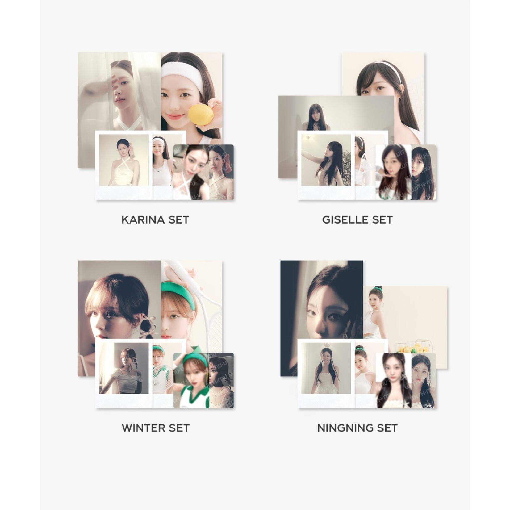 Aespa aespa - PHOTO PACK / 2024 SEASON'S GREETINGS OFFICIAL MD