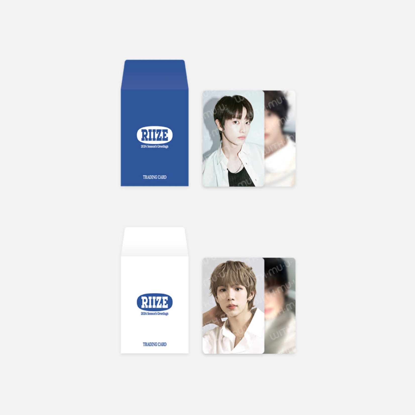 Riize Riize - 12 RANDOM TRADING CARD SET / 2024 SEASON'S GREETINGS OFFICIAL MD