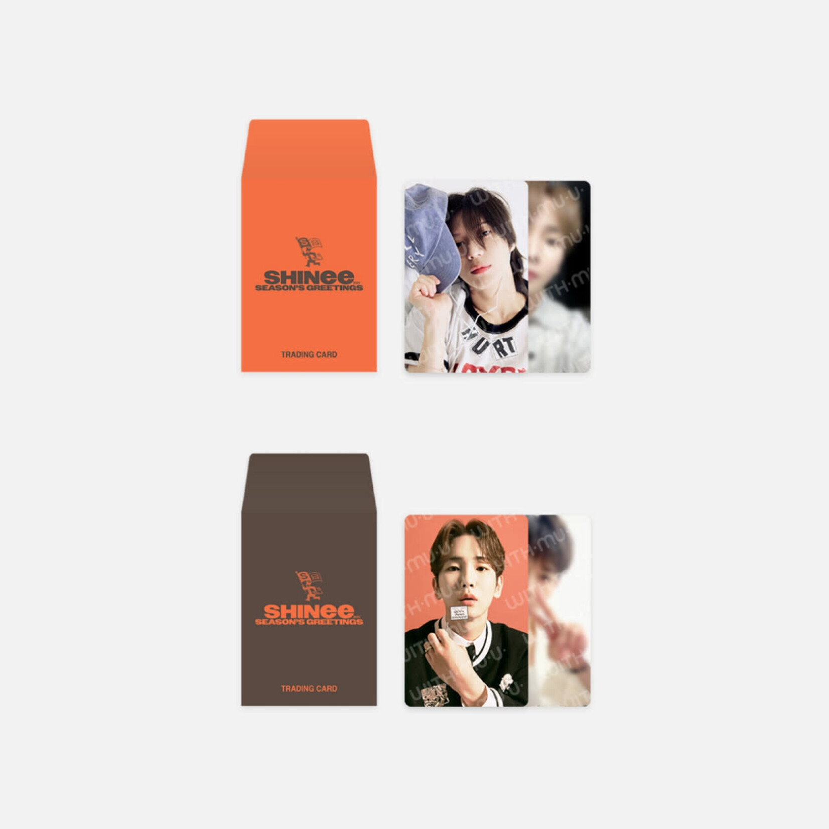 Shinee Shinee - 12 RANDOM TRADING CARD SET / 2024 SEASON'S GREETINGS OFFICIAL MD