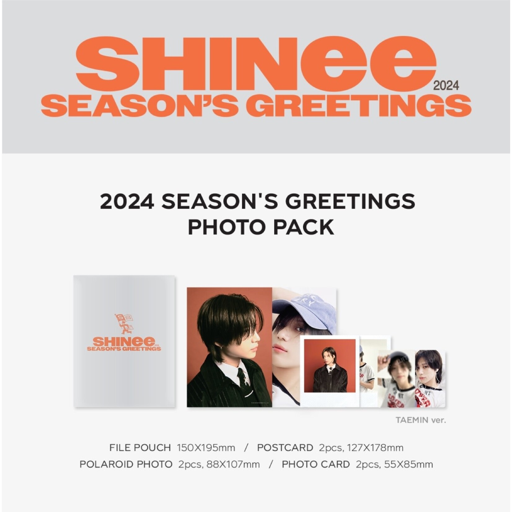 Shinee [Summer Sale] Shinee - PHOTO PACK / 2024 SEASON'S GREETINGS OFFICIAL MD