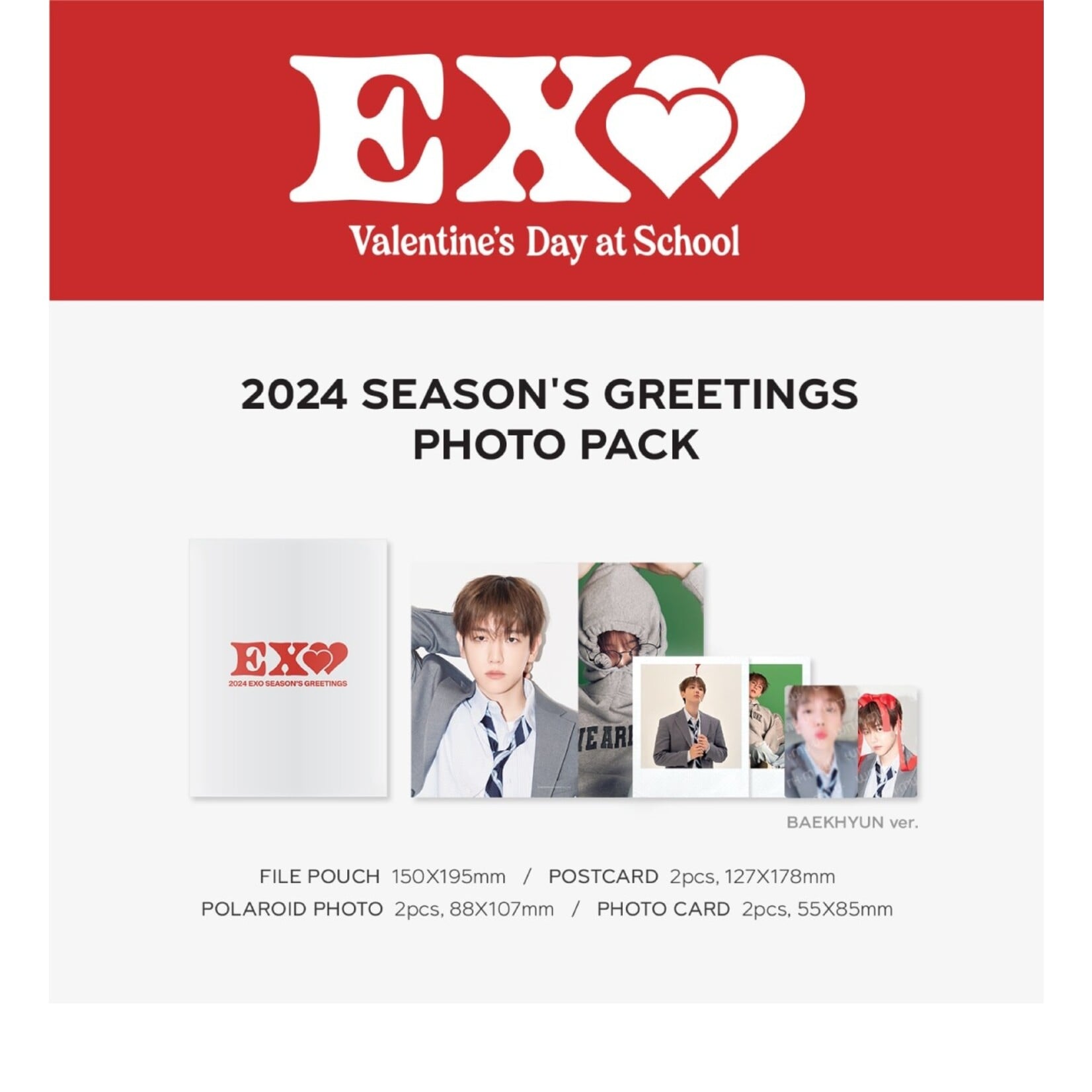 EXO EXO - PHOTO PACK / 2024 SEASON'S GREETINGS OFFICIAL MD