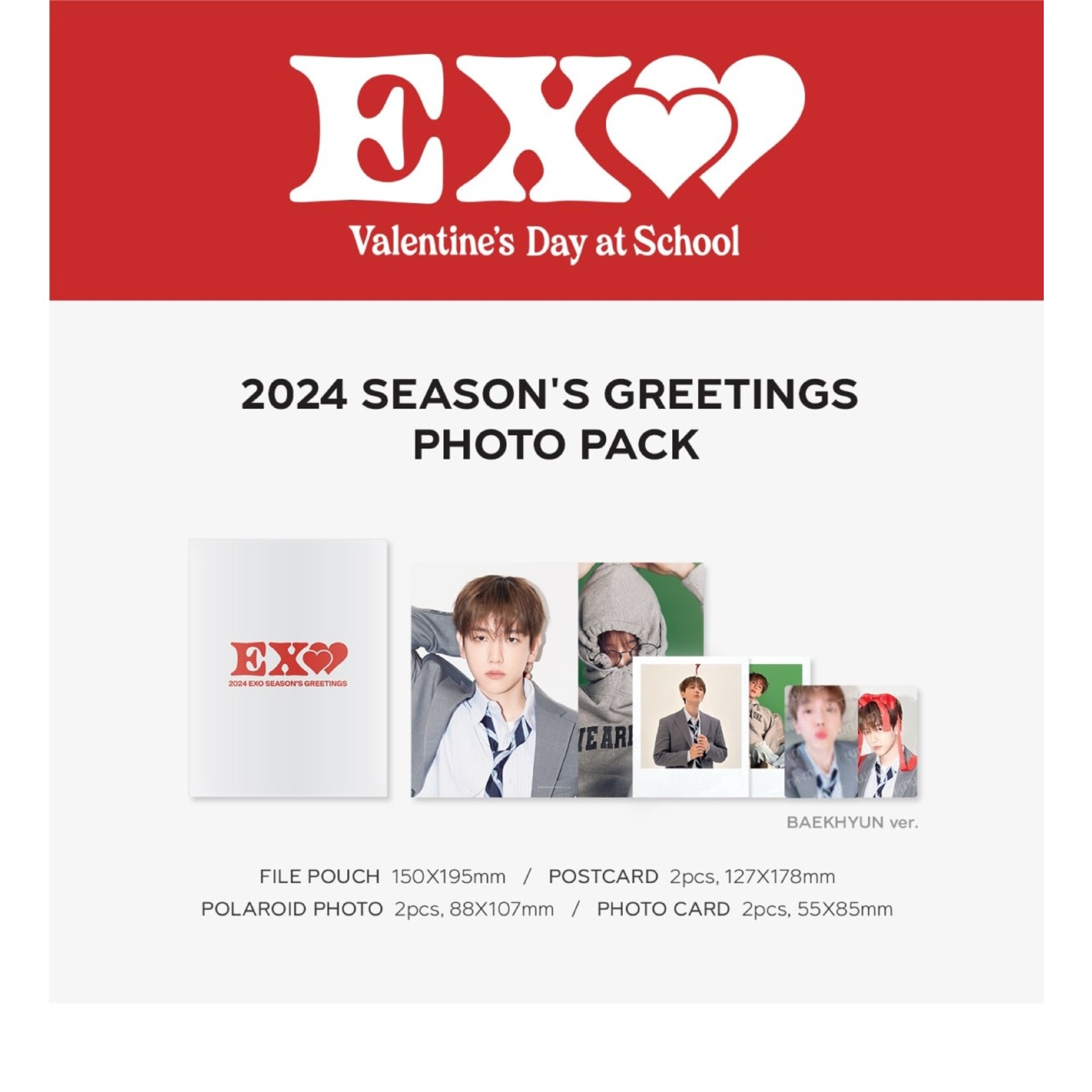 EXO [Summer Sale] EXO - PHOTO PACK / 2024 SEASON'S GREETINGS OFFICIAL MD