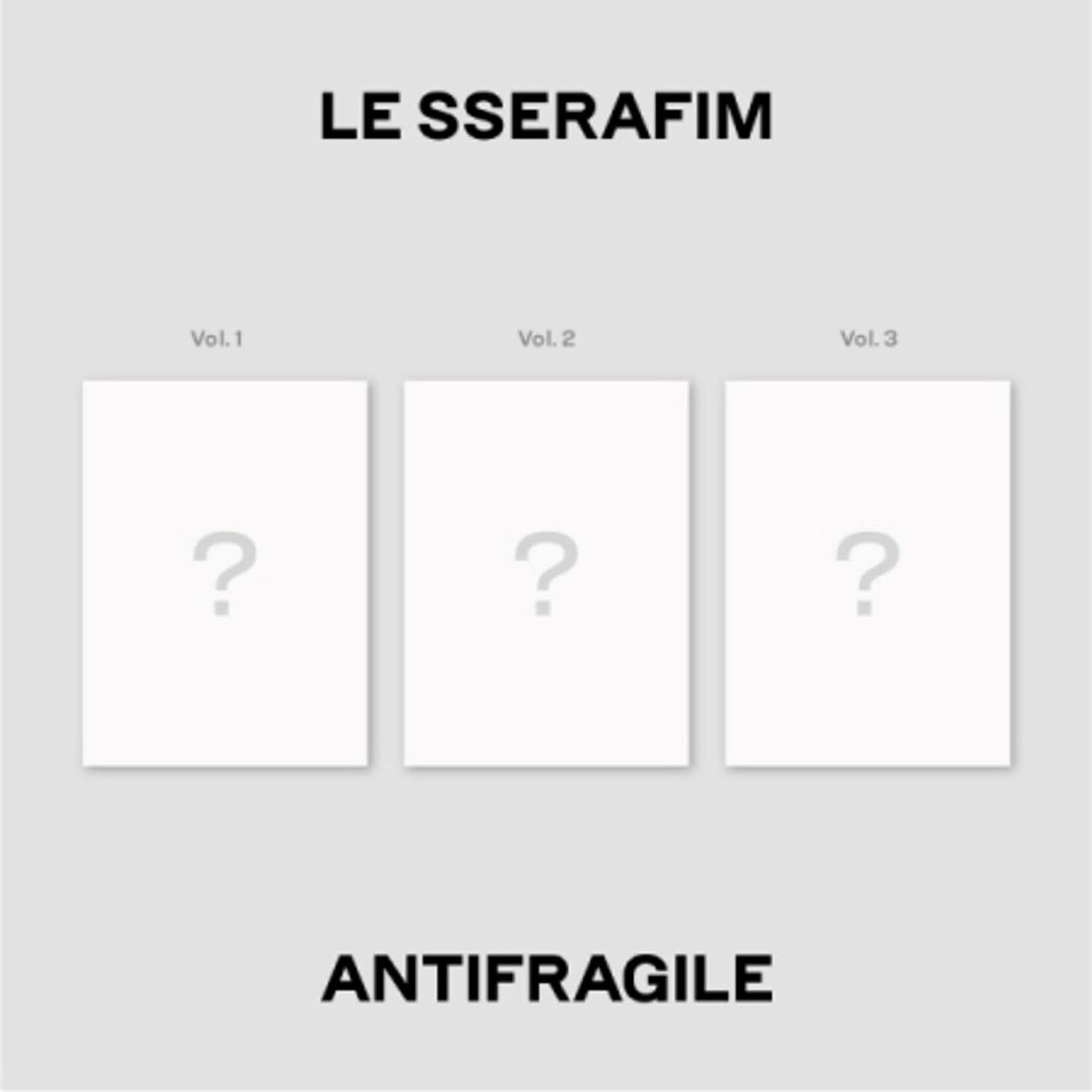 Le Sserafim LE SSERAFIM - [ANTIFRAGILE] (Photobook ver)