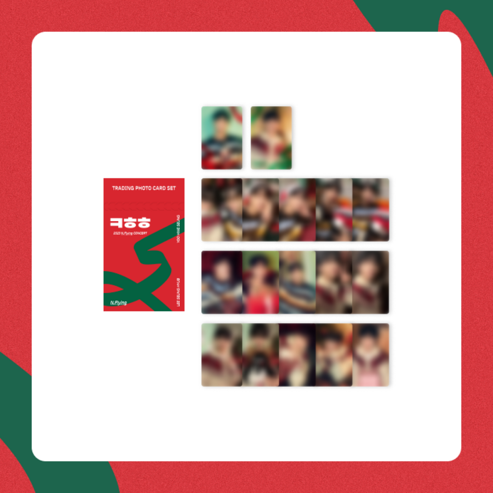 N.Flying N.Flying - 01 TRADING PHOTO CARD SET / 2023 N.Flying 'ㅋㅎㅎ' OFFICIAL MD
