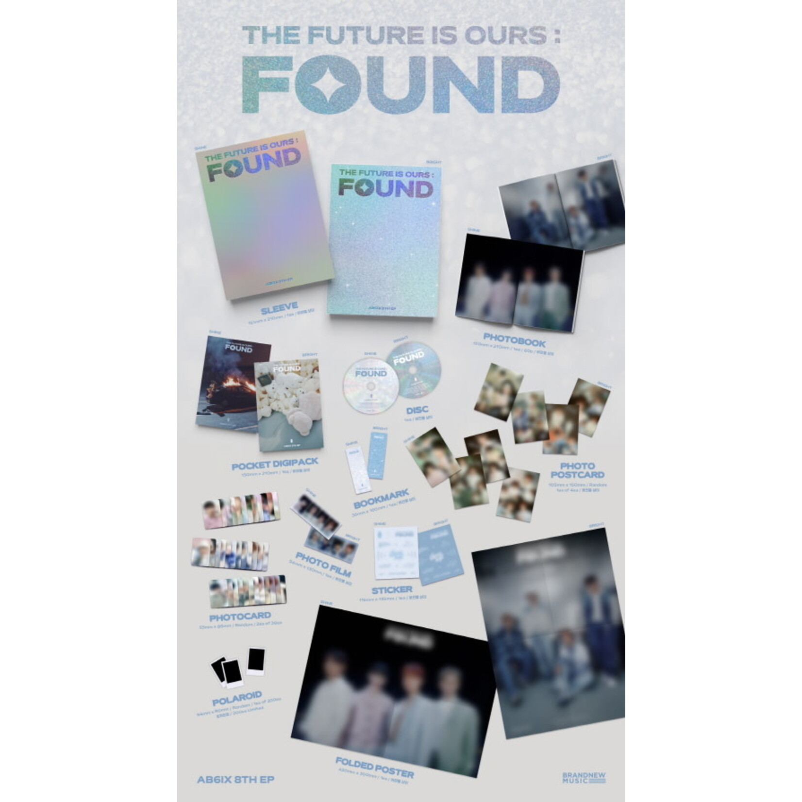 AB6IX AB6IX - THE FUTURE IS OURS : FOUND [Photobook Ver.]