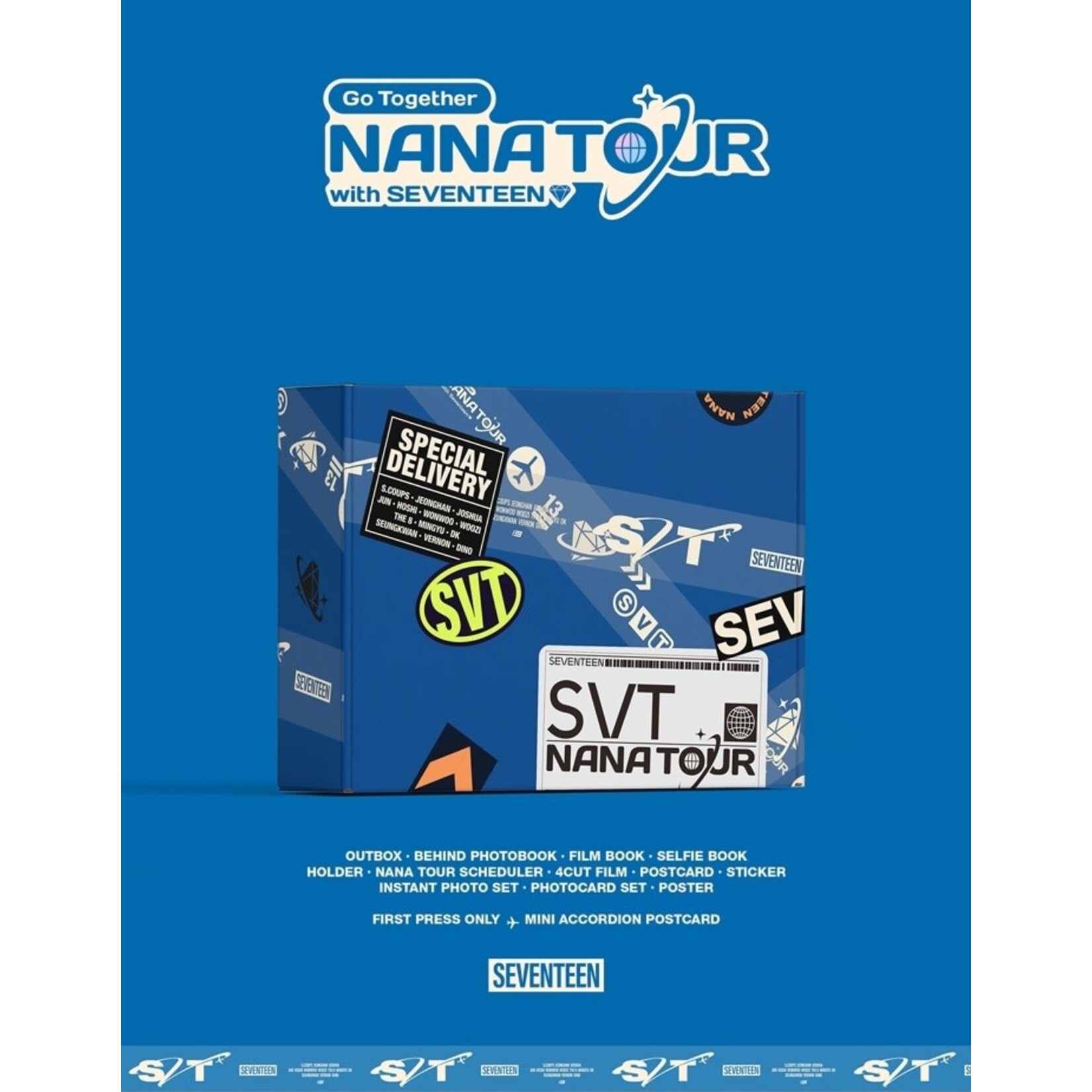 Seventeen SEVENTEEN - NANA TOUR with SEVENTEEN 2024 MOMENT PACKAGE + Weverse Gift (WS)