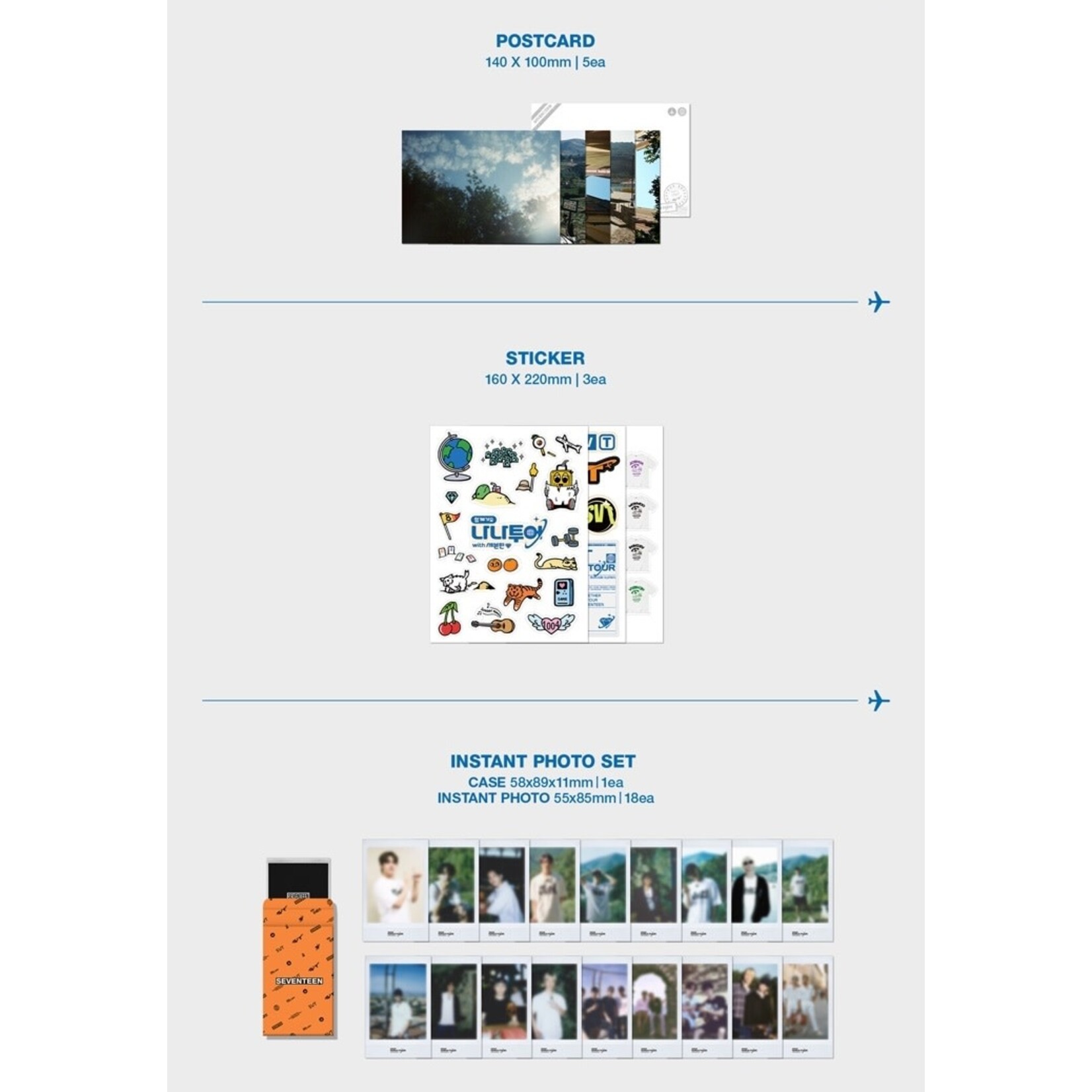Seventeen SEVENTEEN - NANA TOUR with SEVENTEEN 2024 MOMENT PACKAGE + Weverse Gift (WS)