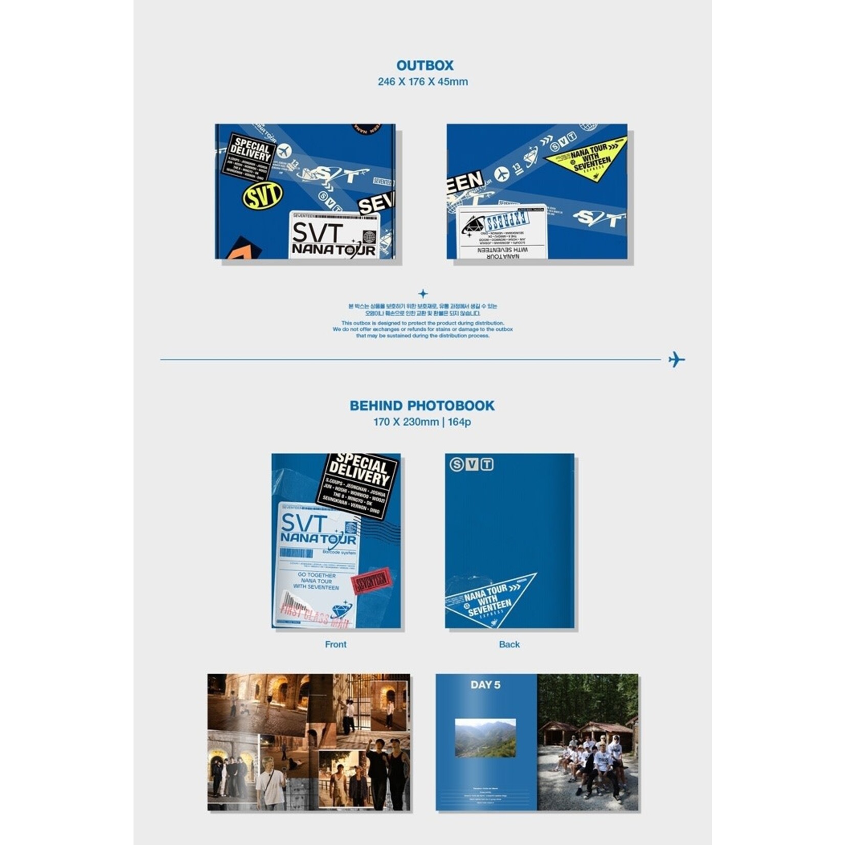 Seventeen SEVENTEEN - NANA TOUR with SEVENTEEN 2024 MOMENT PACKAGE + Weverse Gift (WS)