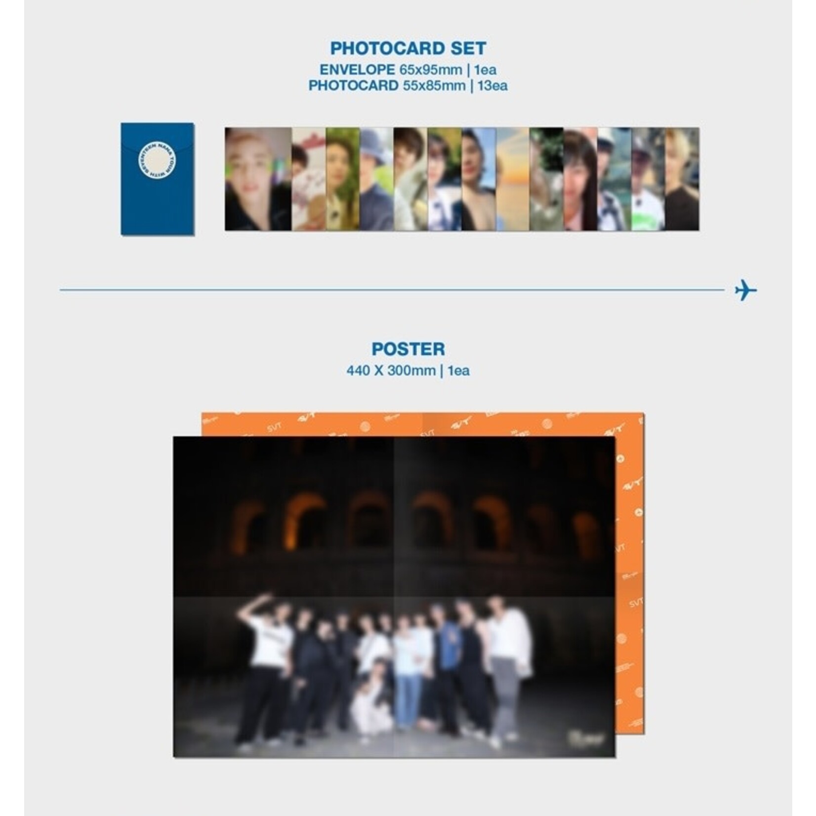 SEVENTEEN NANA TOUR with SEVENTEEN 2024 MOMENT PACKAGE KTown