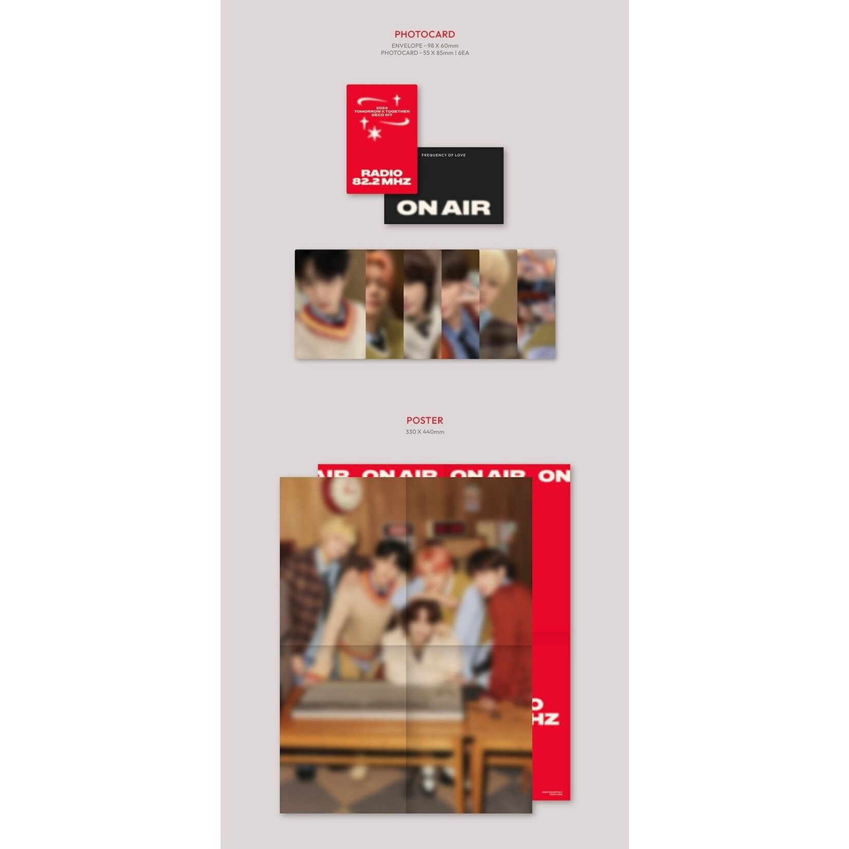 TXT TOMORROW X TOGETHER (TXT) - TOMORROW X TOGETHER 2024 DECO KIT + Weverse Gift (WS)