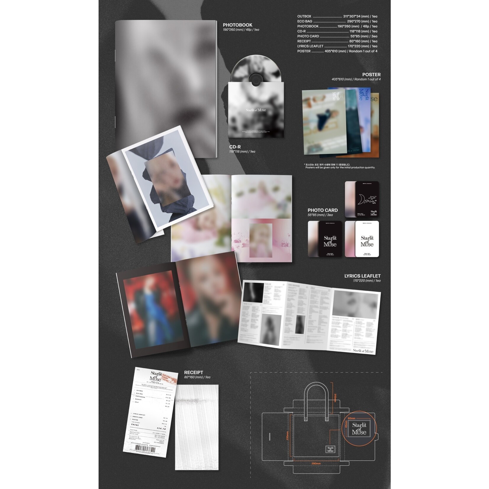 Mamamoo Moon Byul - The 1st Album [Starlit of Muse] (Limited ver.)