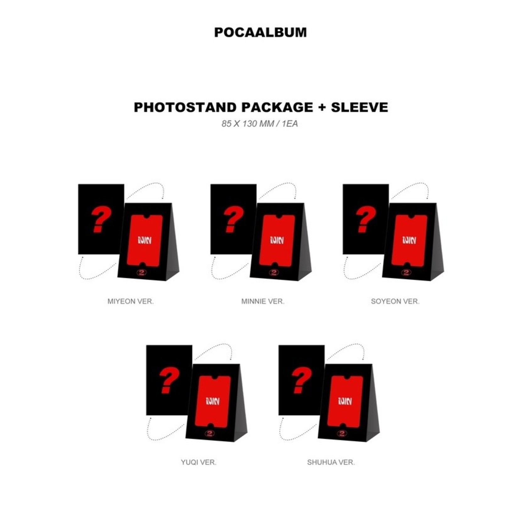 i-dle* (G)I-DLE - 2ND FULL ALBUM [2] (POCAALBUM Ver.) + Weverse Gift (WS)