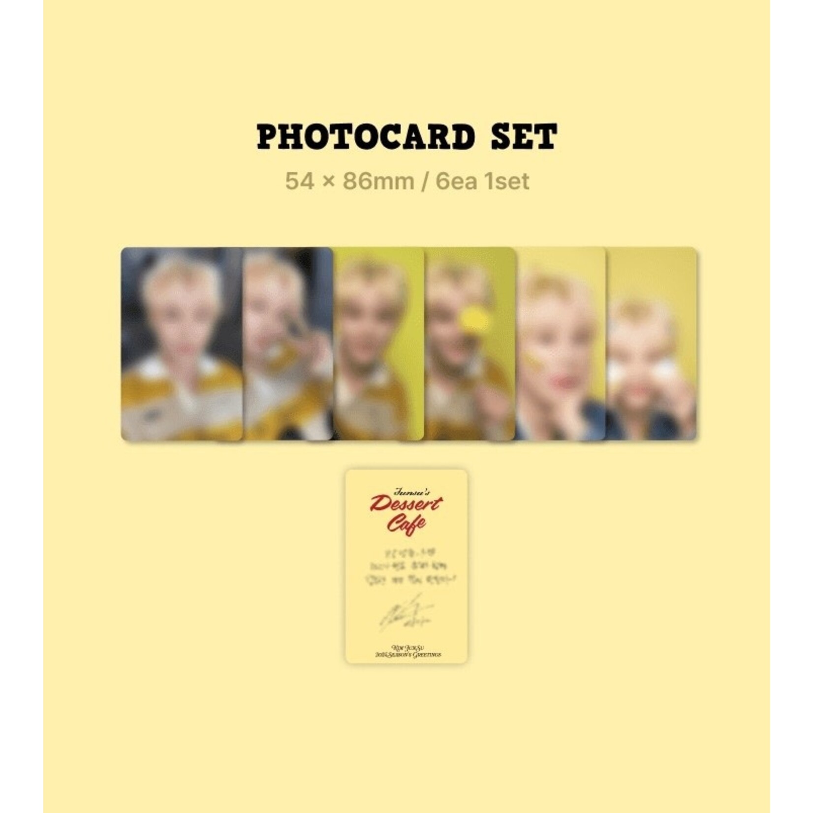 Kim Jun Su KIMJUNSU - 2024 Season's Greetings