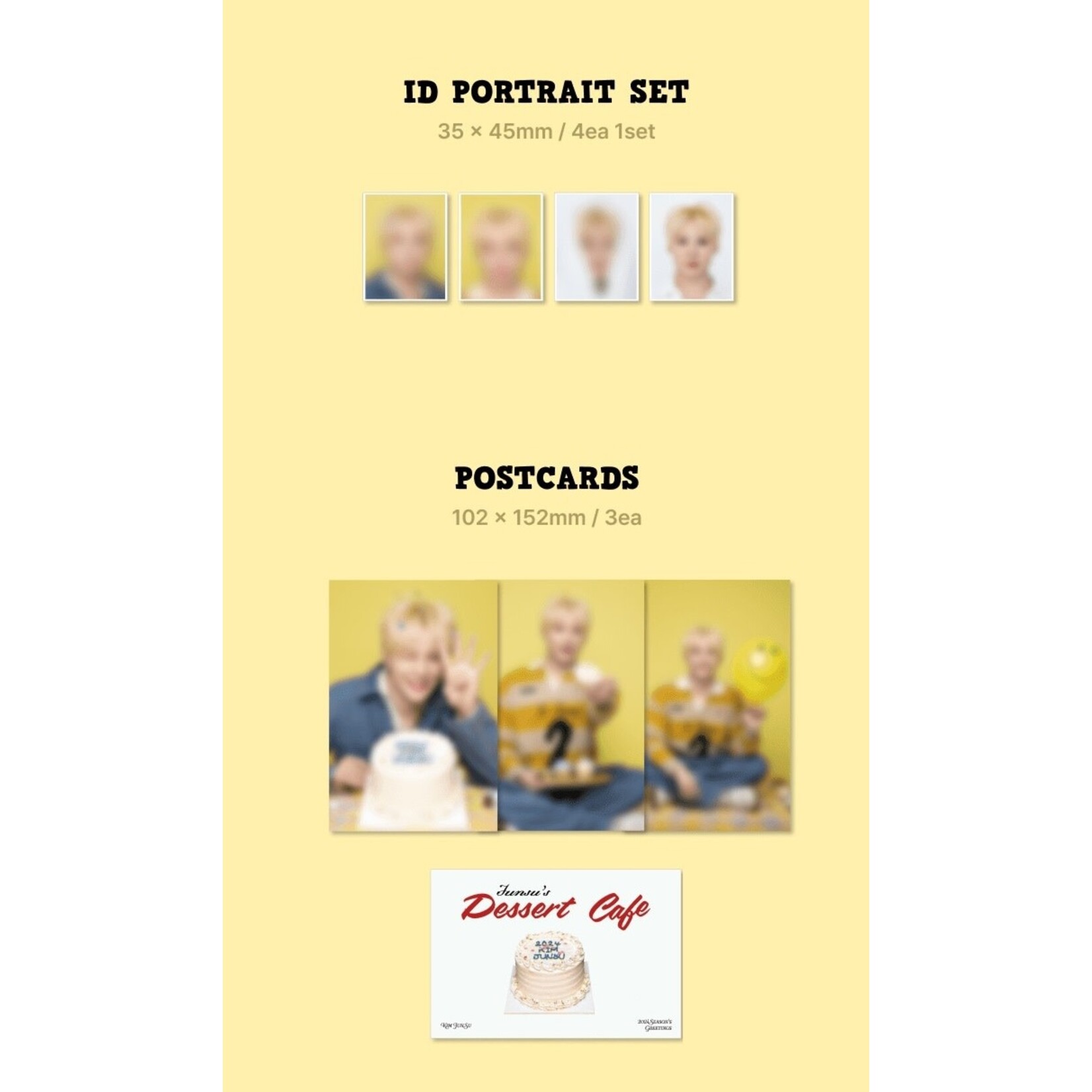 Kim Jun Su KIMJUNSU - 2024 Season's Greetings