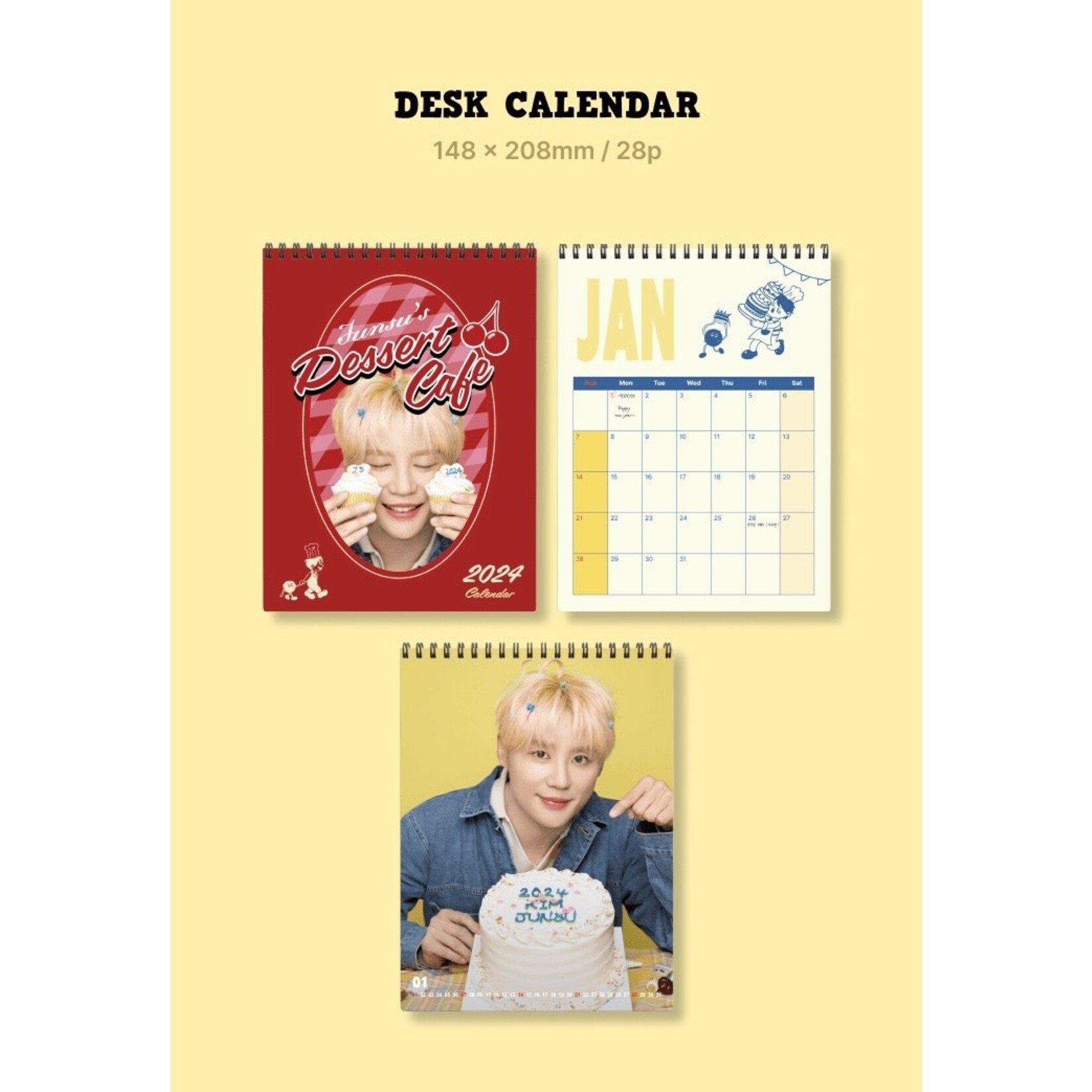 Kim Jun Su KIMJUNSU - 2024 Season's Greetings