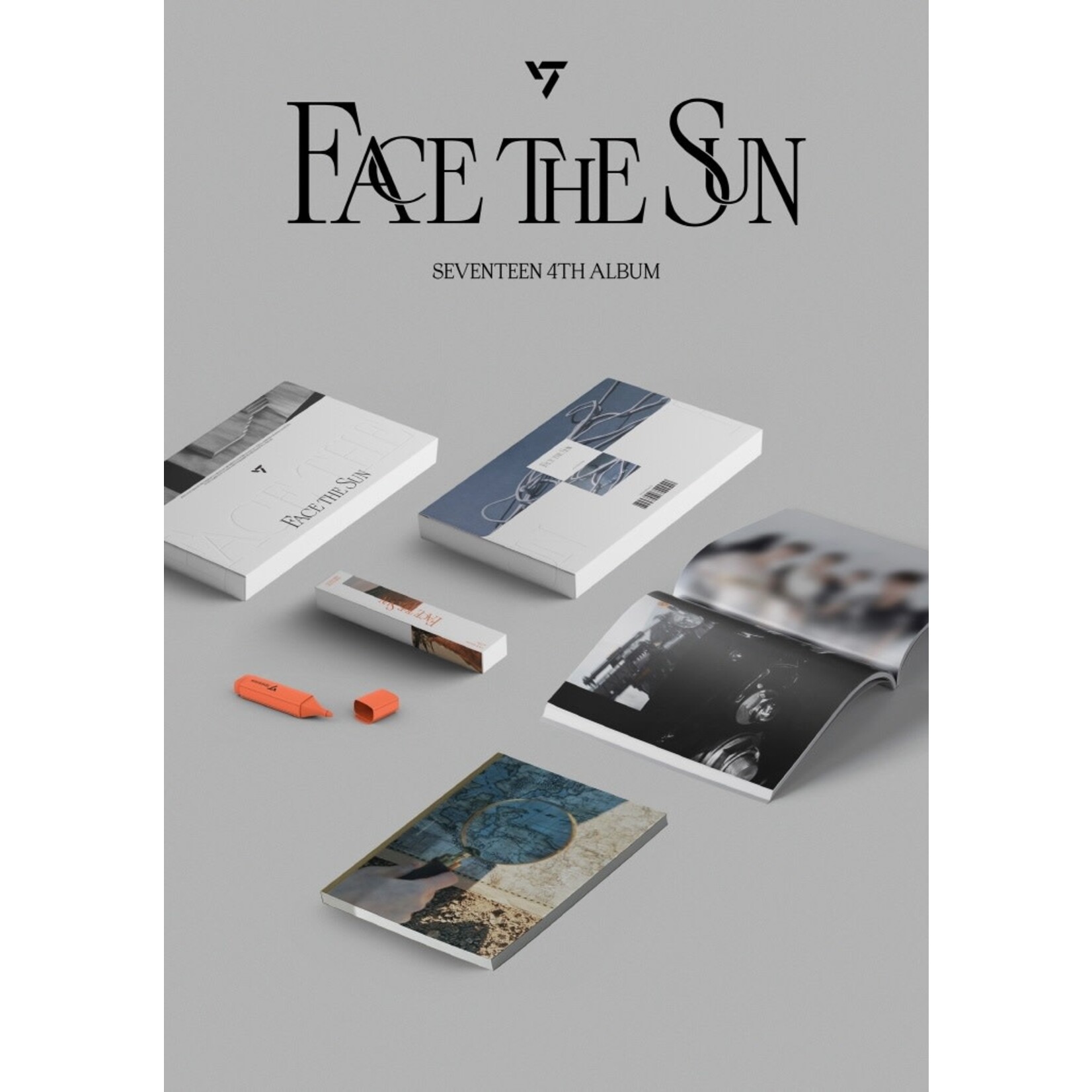 Seventeen SEVENTEEN - Vol.4 [Face the Sun] Photobook ver