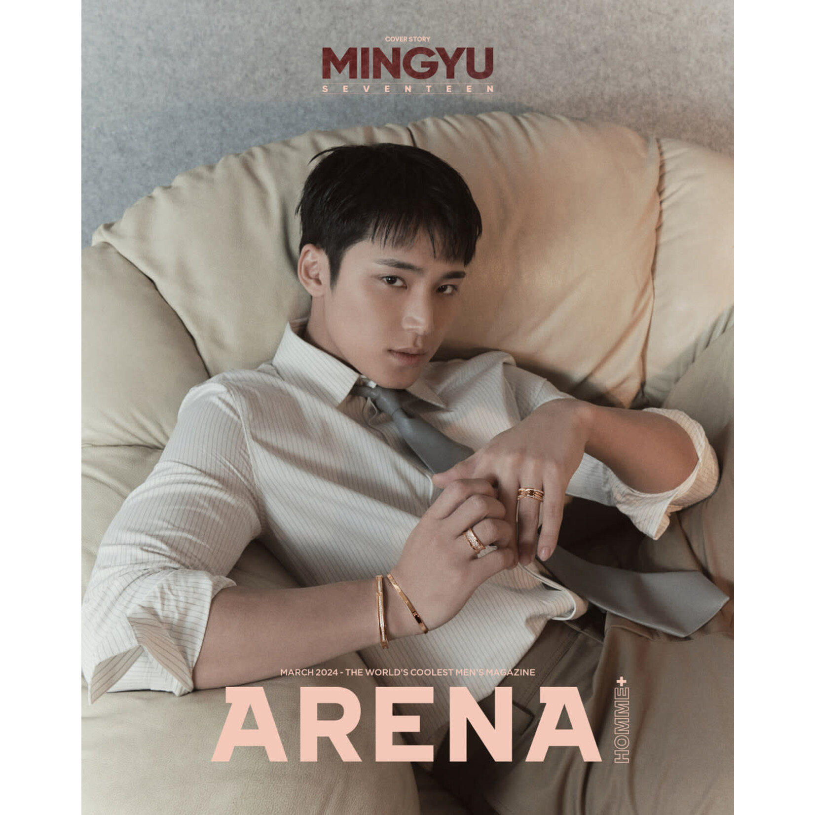 Seventeen MINGYU (SEVENTEEN) - MARCH 2024 [ARENA HOMME+]