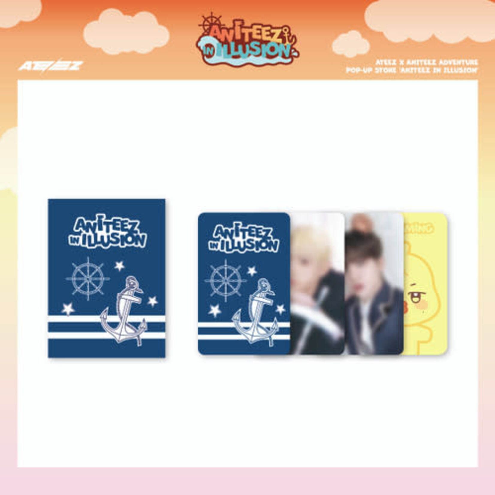 ATEEZ ATEEZ - 'ANITEEZ IN ILLUSION' RANDOM TRADING CARD