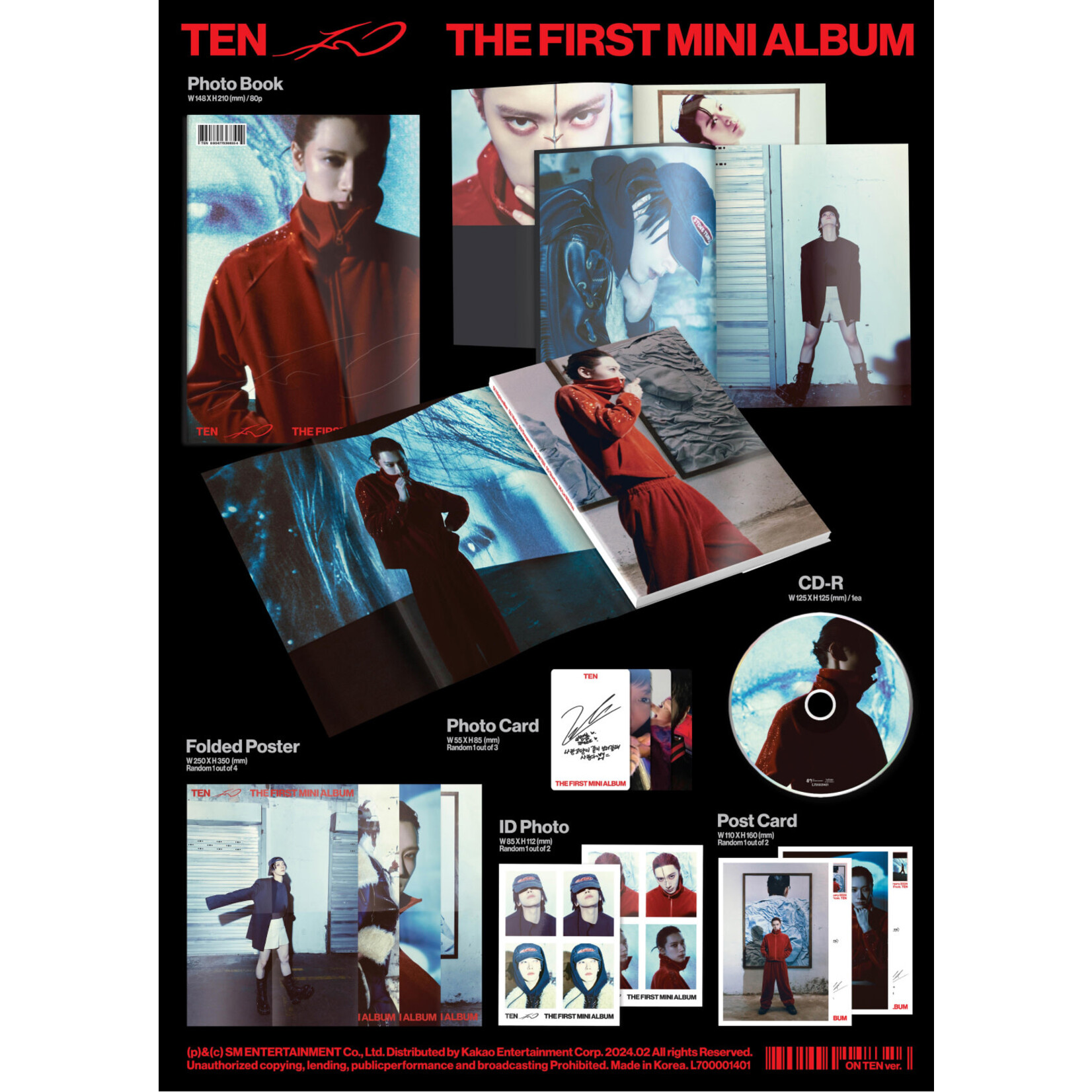 WayV TEN - The 1st Mini Album [TEN] (On Ten Ver.)