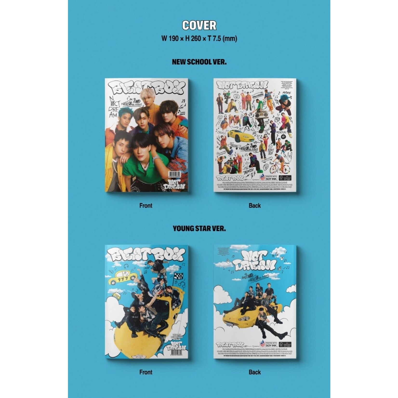 NCT NCT DREAM - Vol.2 Repackage [Beatbox] Photobook Ver